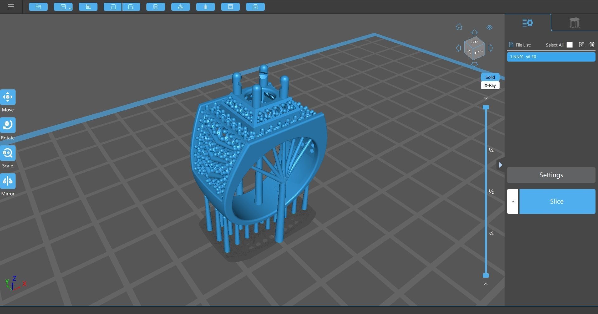 Mens Ring 3D print model 3D print model_1