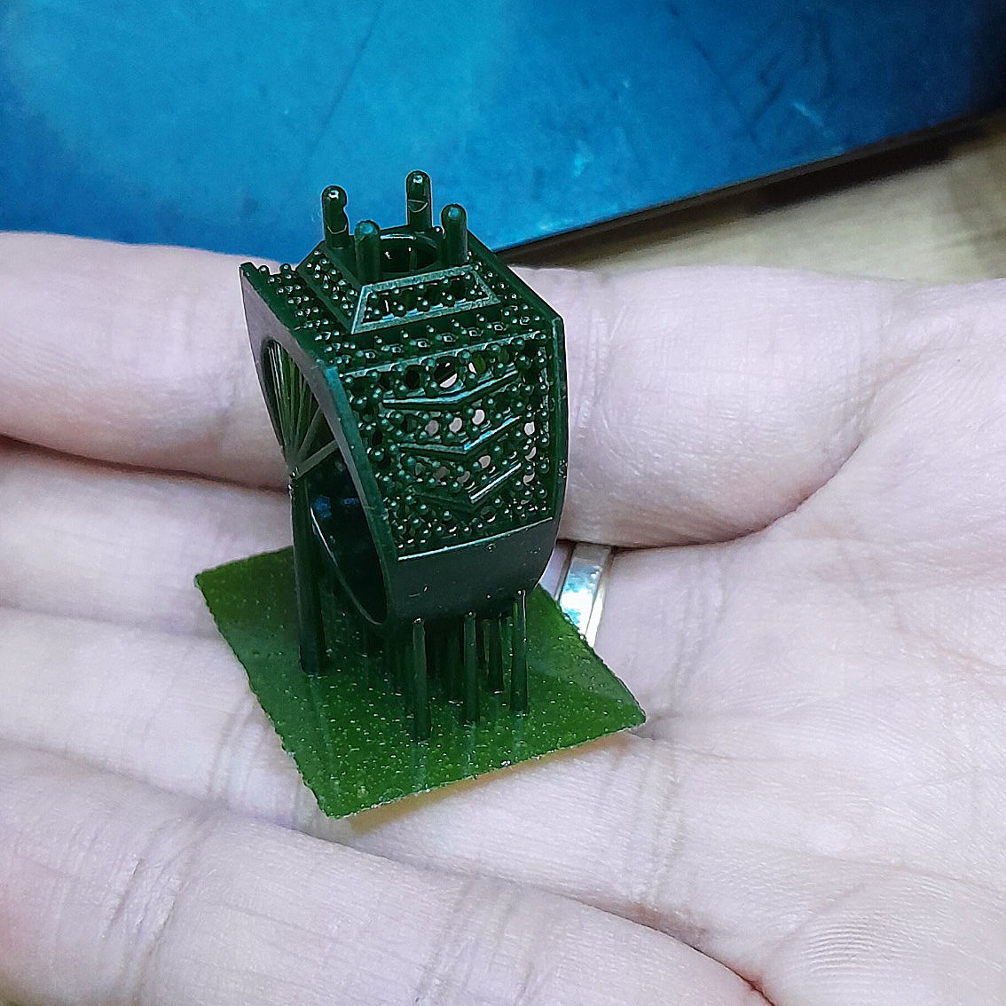 Mens Ring 3D print model 3D print model_5