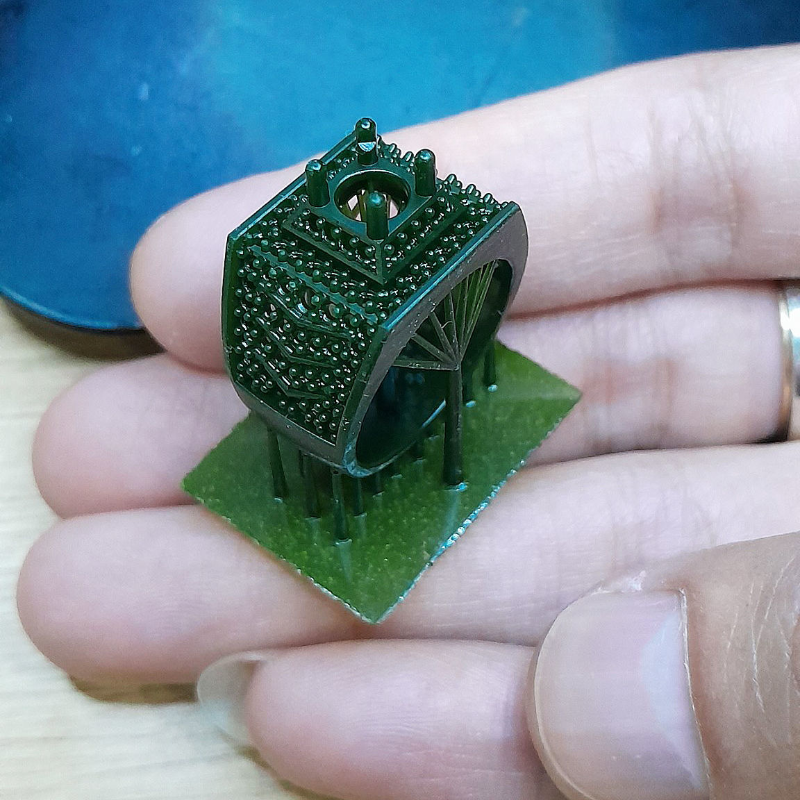 Mens Ring 3D print model 3D print model_3