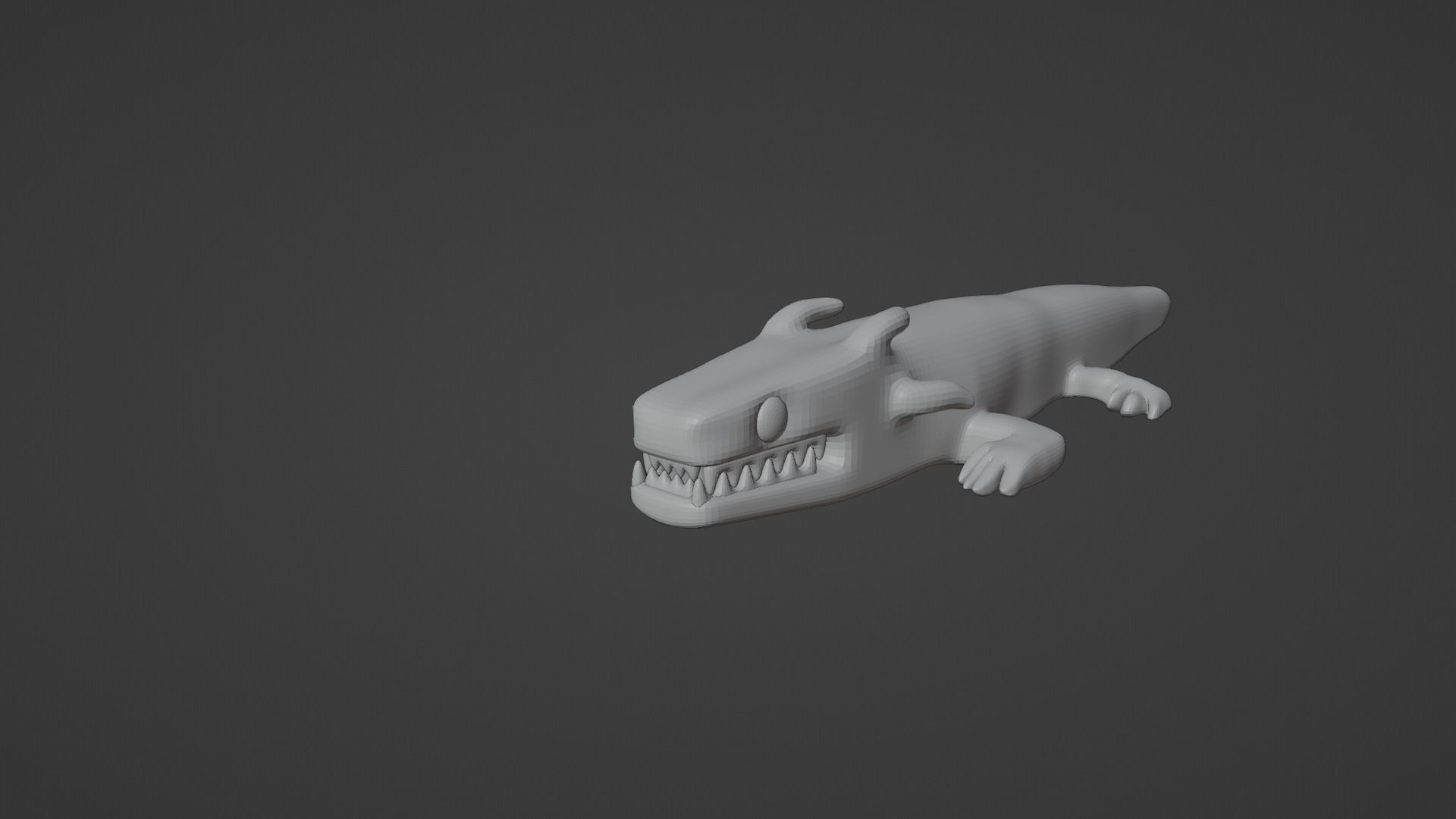 Lizard 3D Print Ready 3D model_2