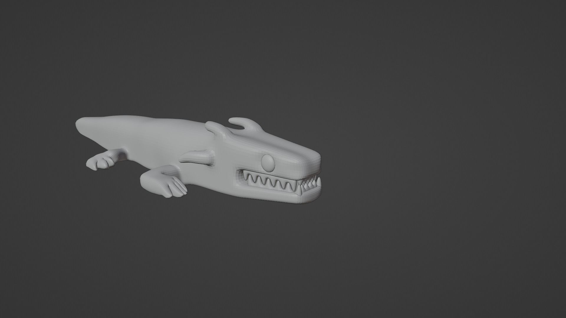 Lizard 3D Print Ready 3D model_1