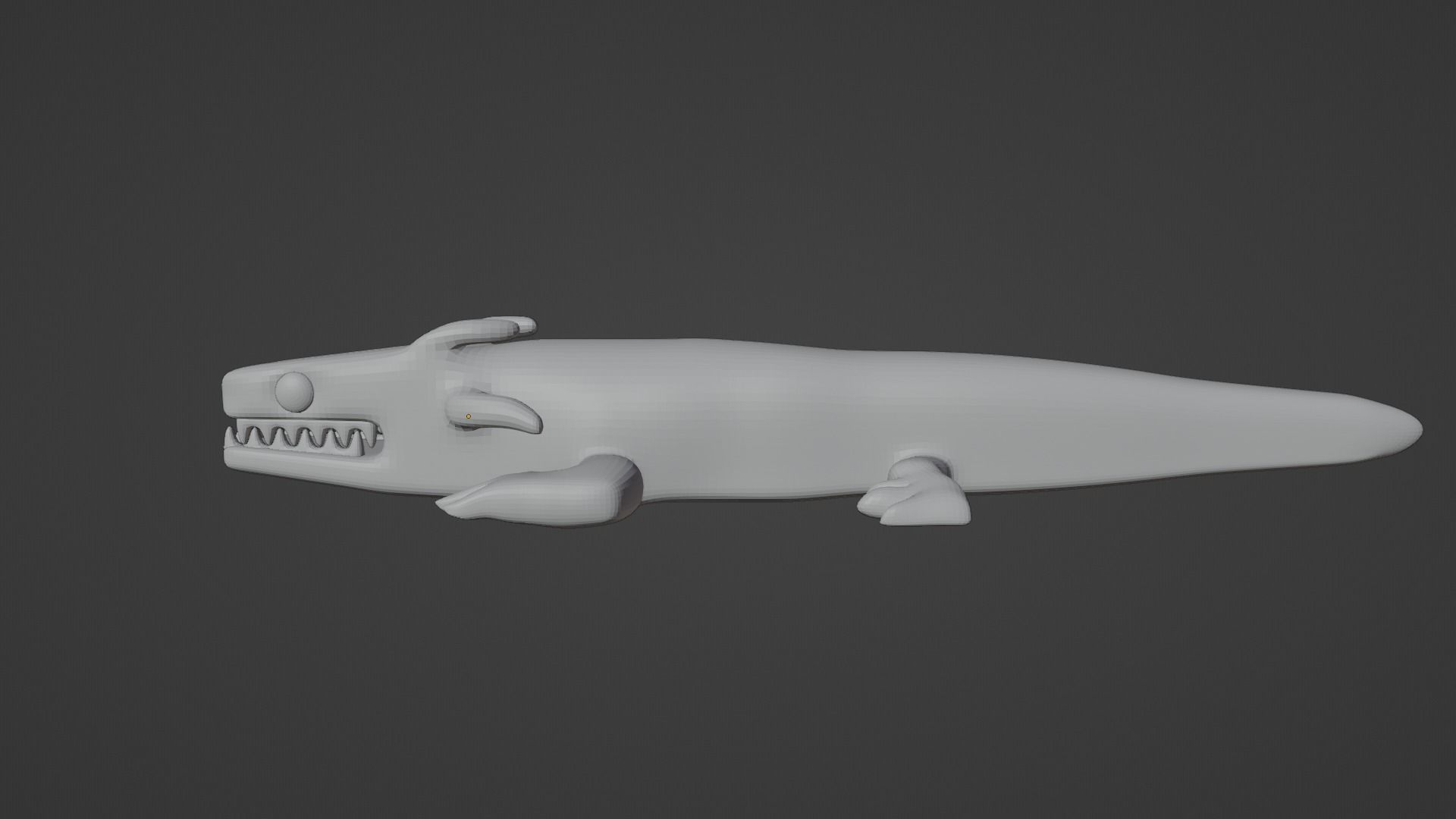 Lizard 3D Print Ready 3D model_3