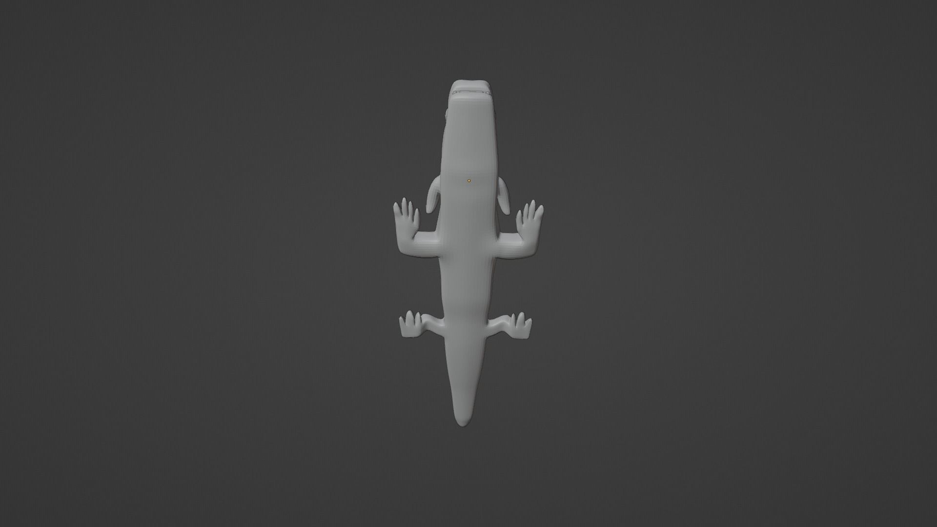 Lizard 3D Print Ready 3D model_12