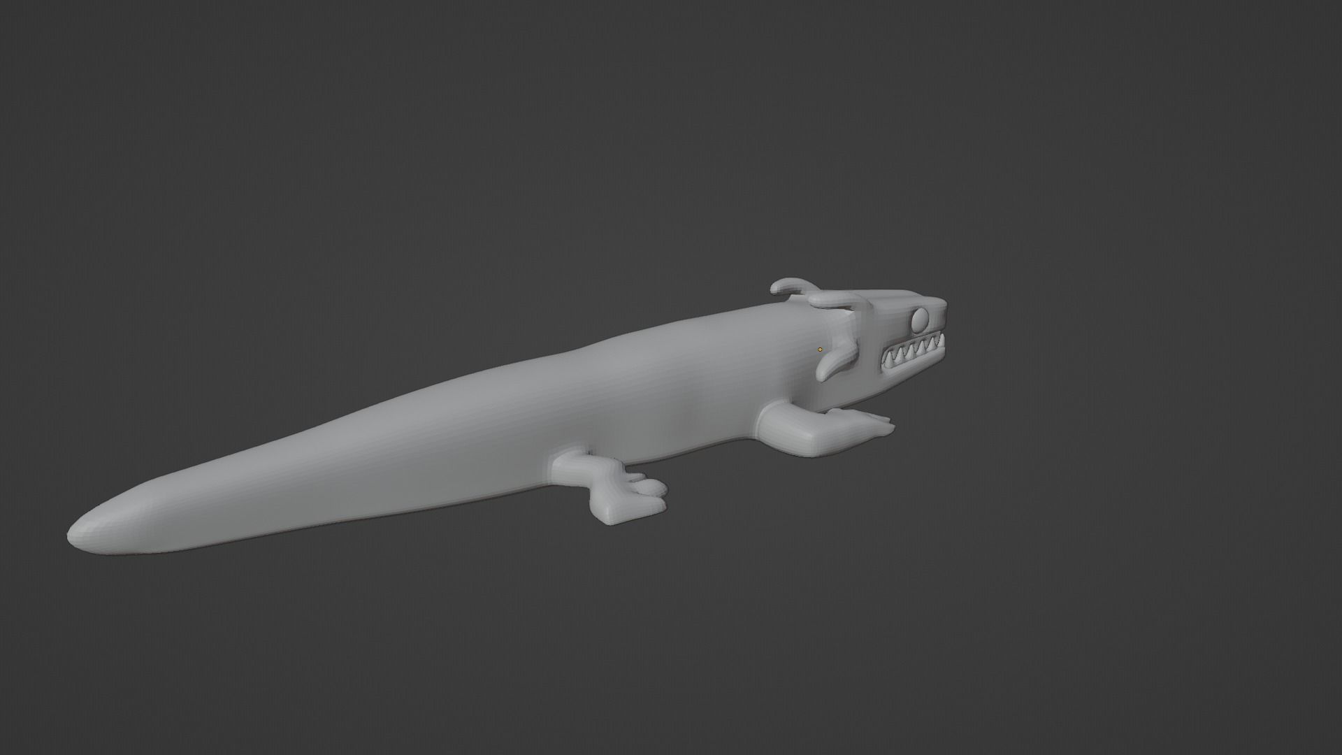 Lizard 3D Print Ready 3D model_6