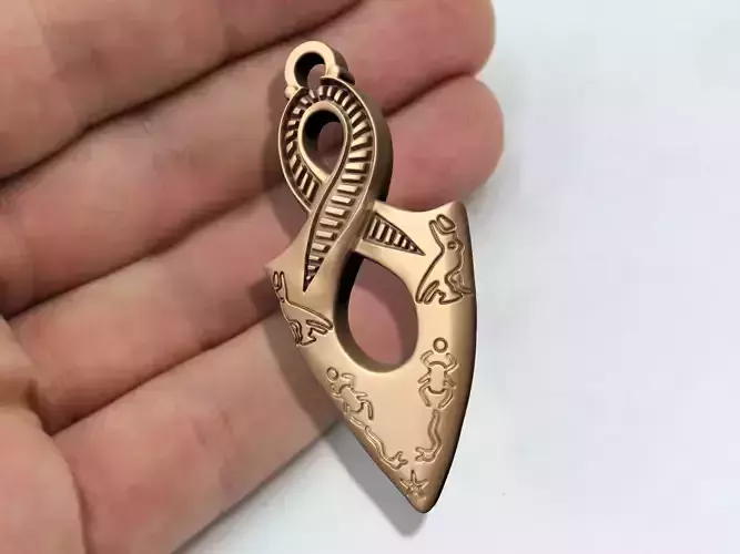 Infinity Pendant Ancient Necklaces Pharaonic Inscriptions Egypt