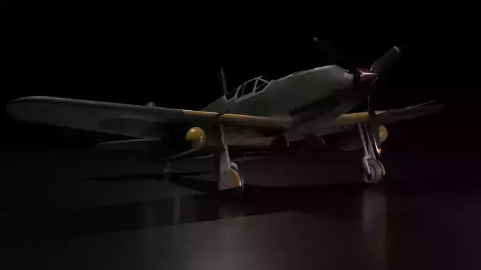 Kawasaki Ki 61 Hien WW2 Plane