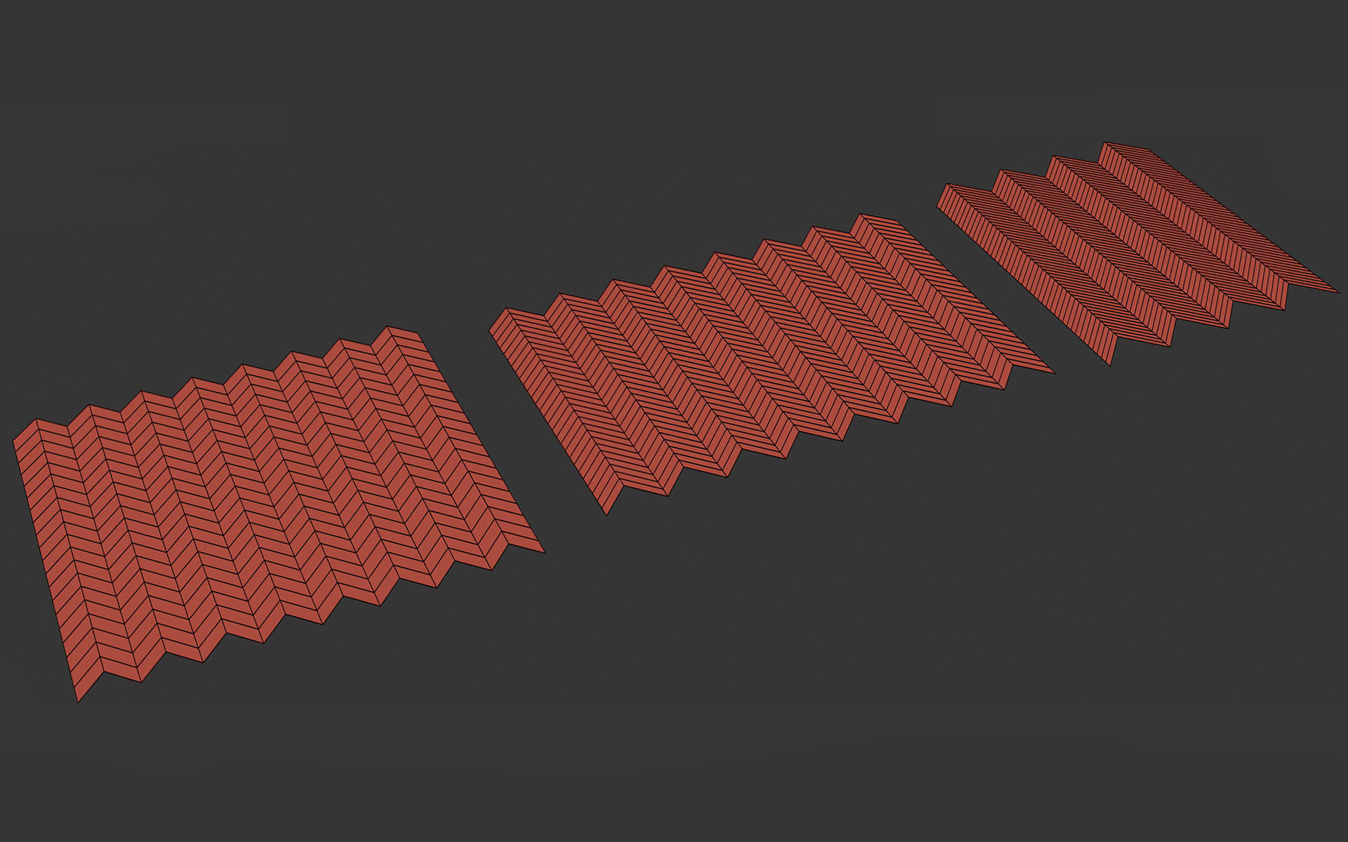 Parquet - Laminate - Wooden floor 2 in 1 Low-poly 3D model_15