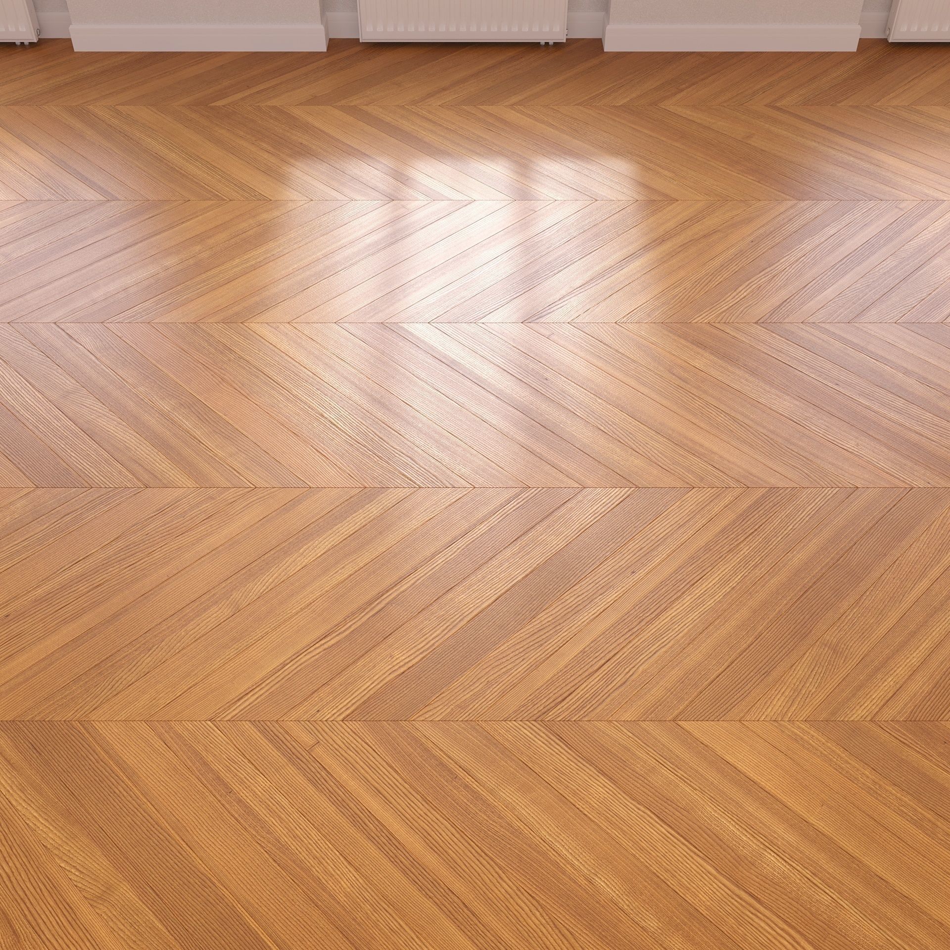 Parquet - Laminate - Wooden floor 2 in 1 Low-poly 3D model_4