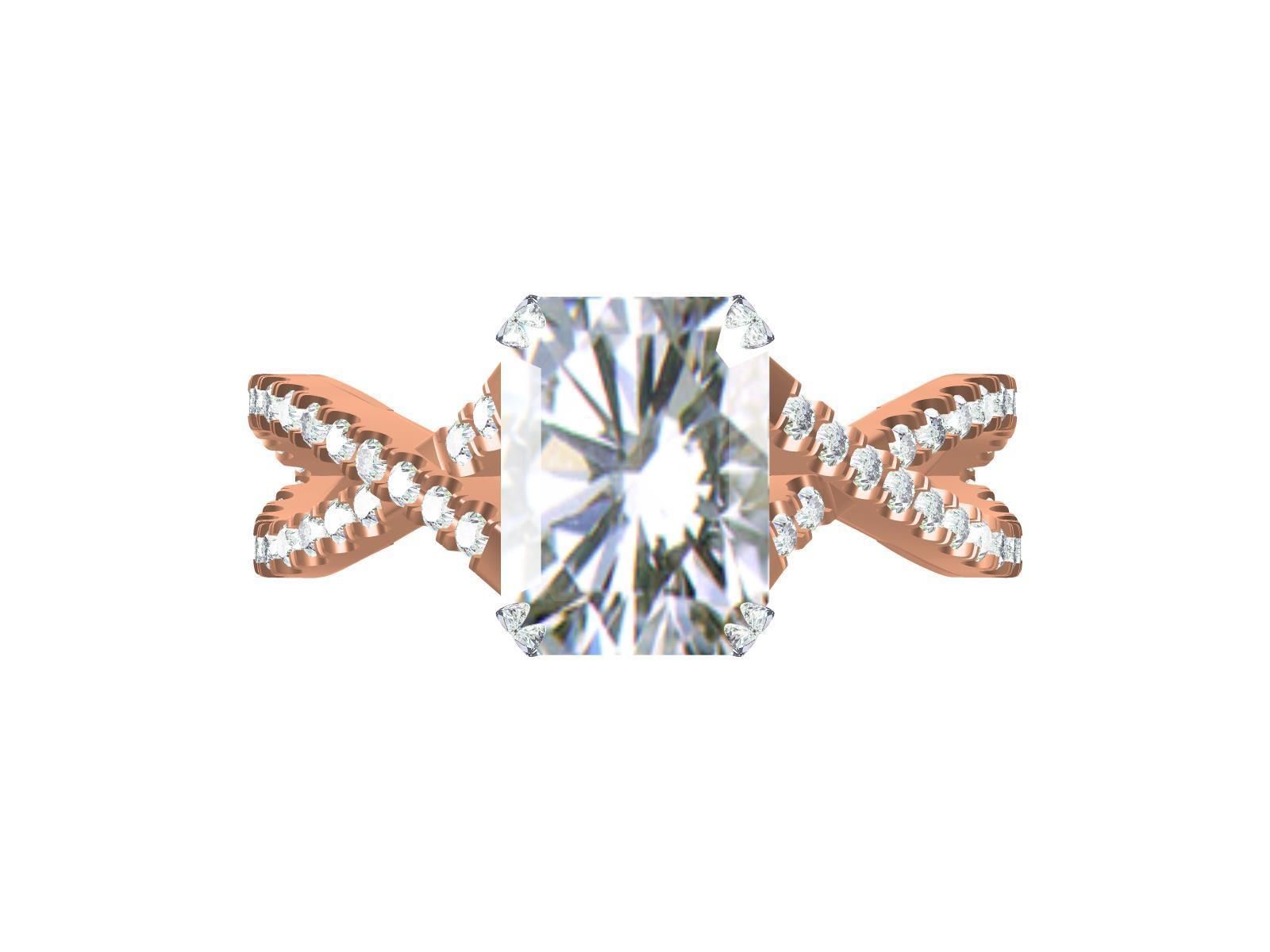 Engagement Ring-29 3D print model_4
