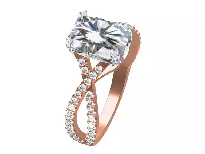 Engagement Ring-29 3D print model