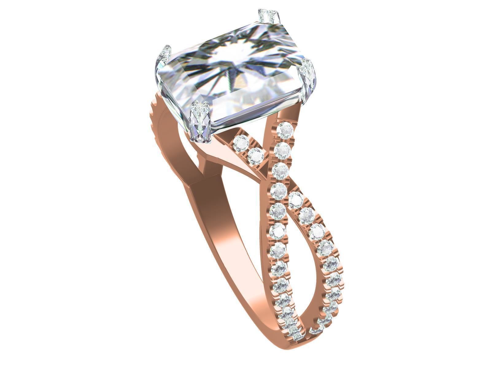 Engagement Ring-29 3D print model_2