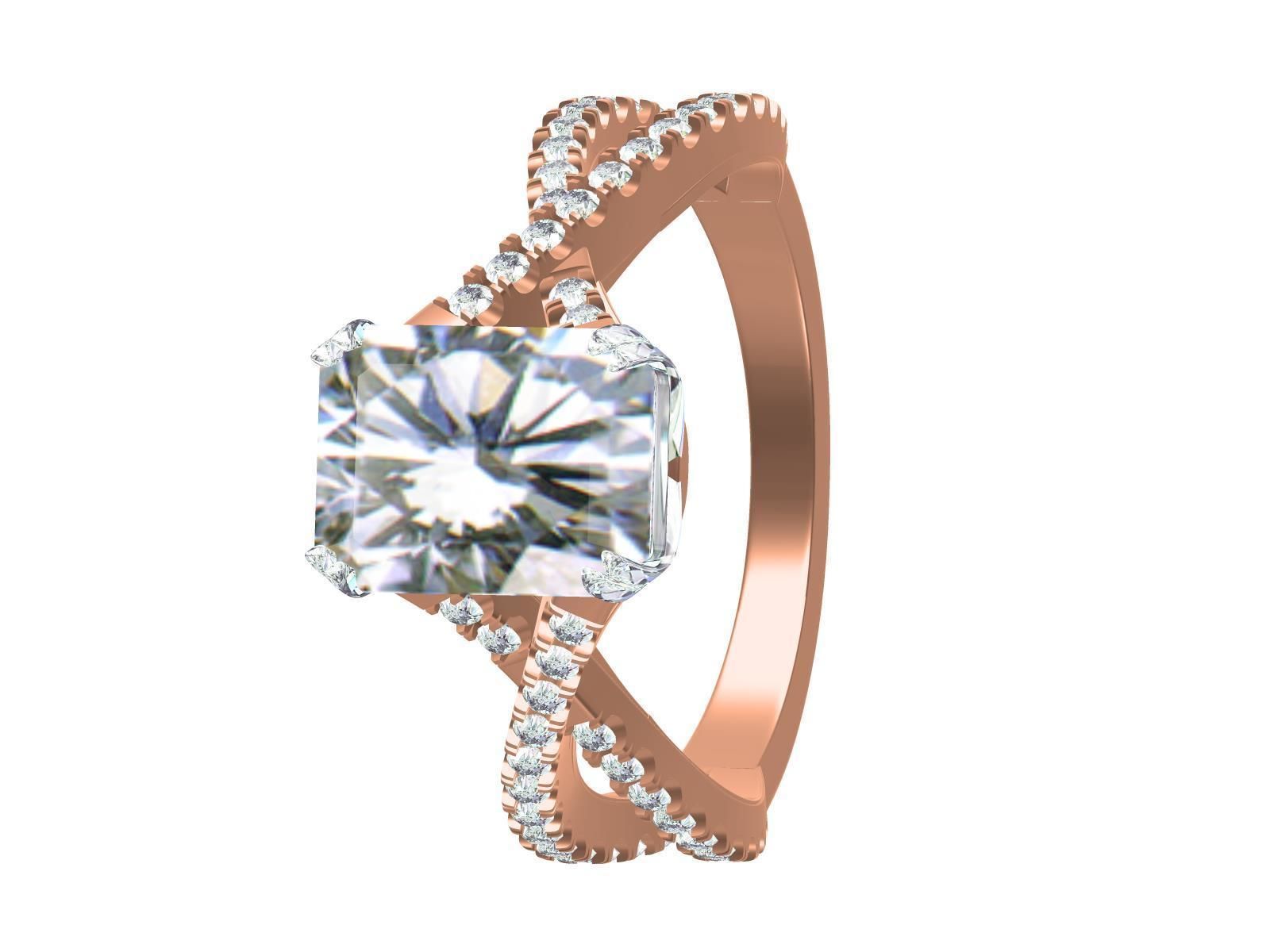 Engagement Ring-29 3D print model_7