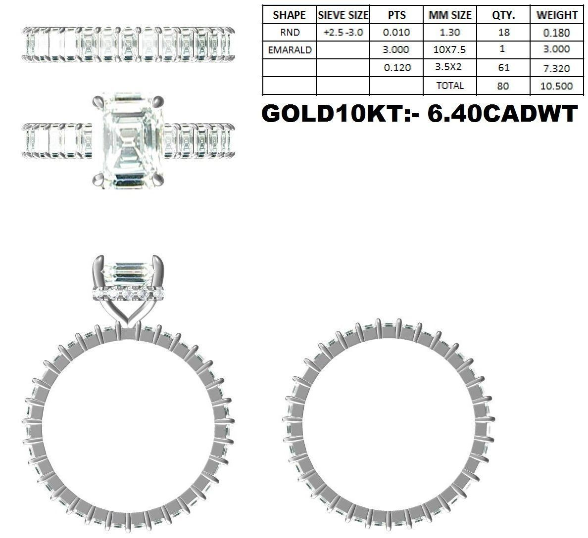 Engagement Ring-30 3D print model_9