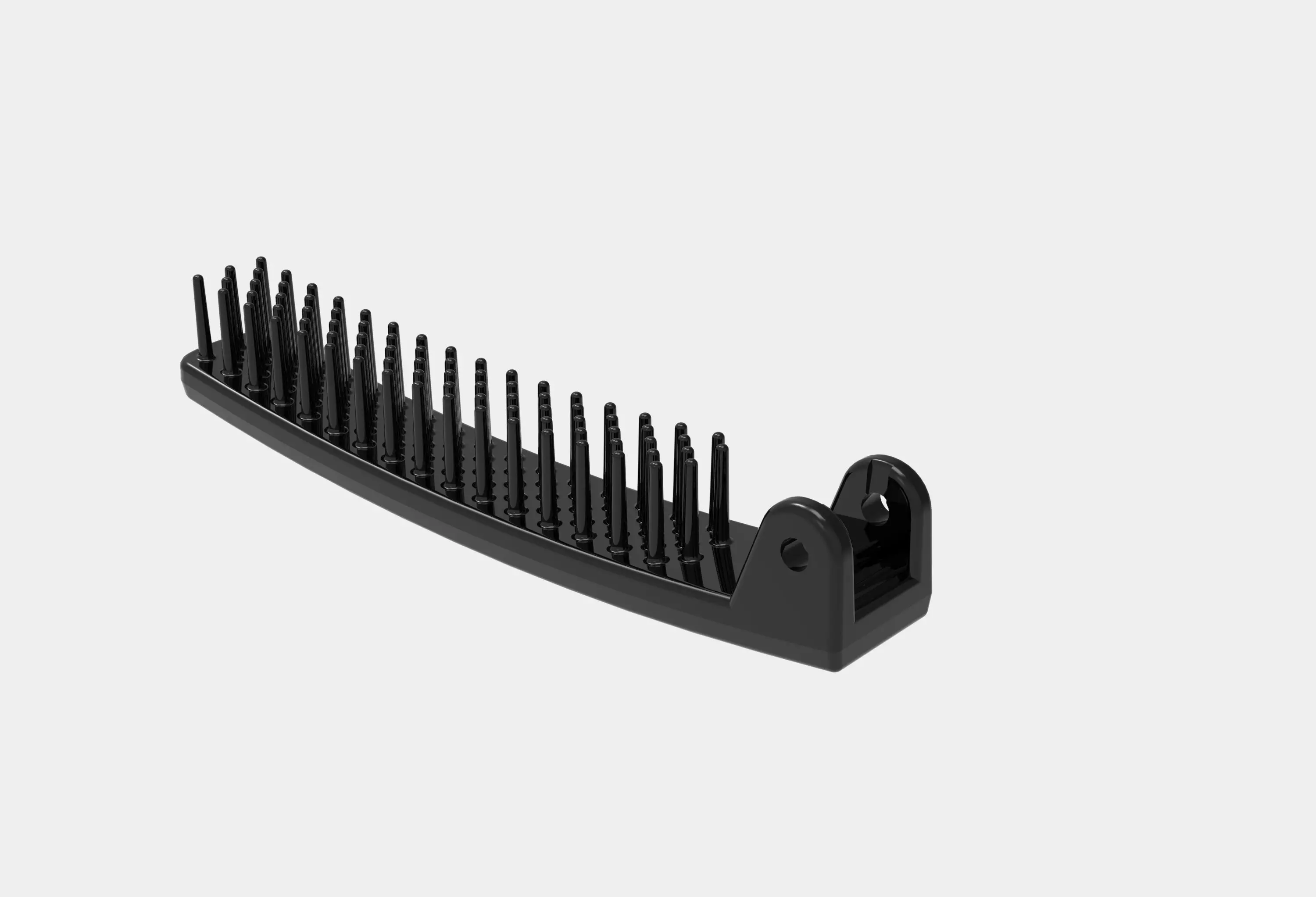 Hair comb 3D print model_4