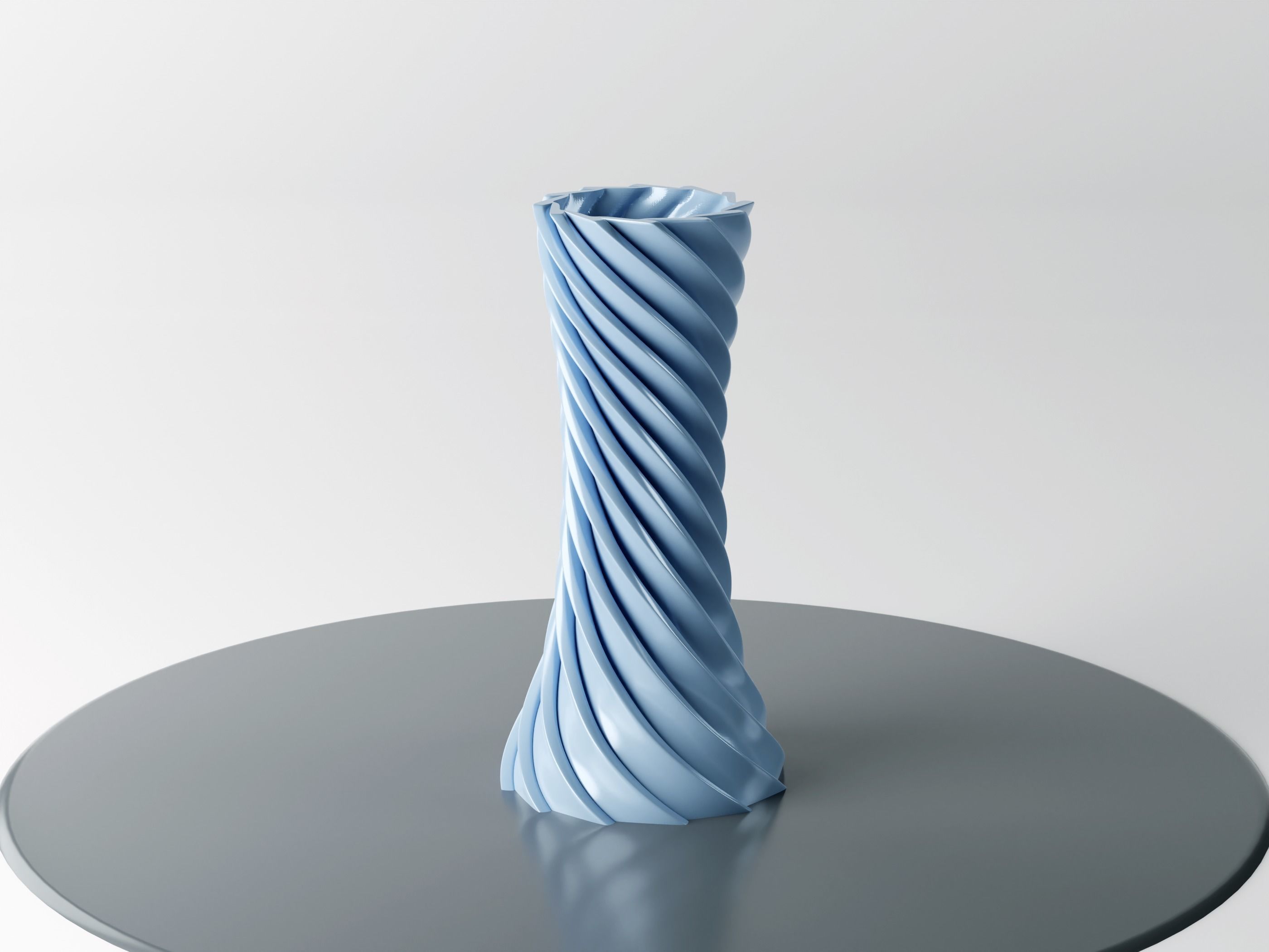 Set 3 Digital STL file 3D Printed Vase - Pot planters 3D print model_1