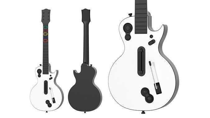 Guitar Controller Lespaul 3D model