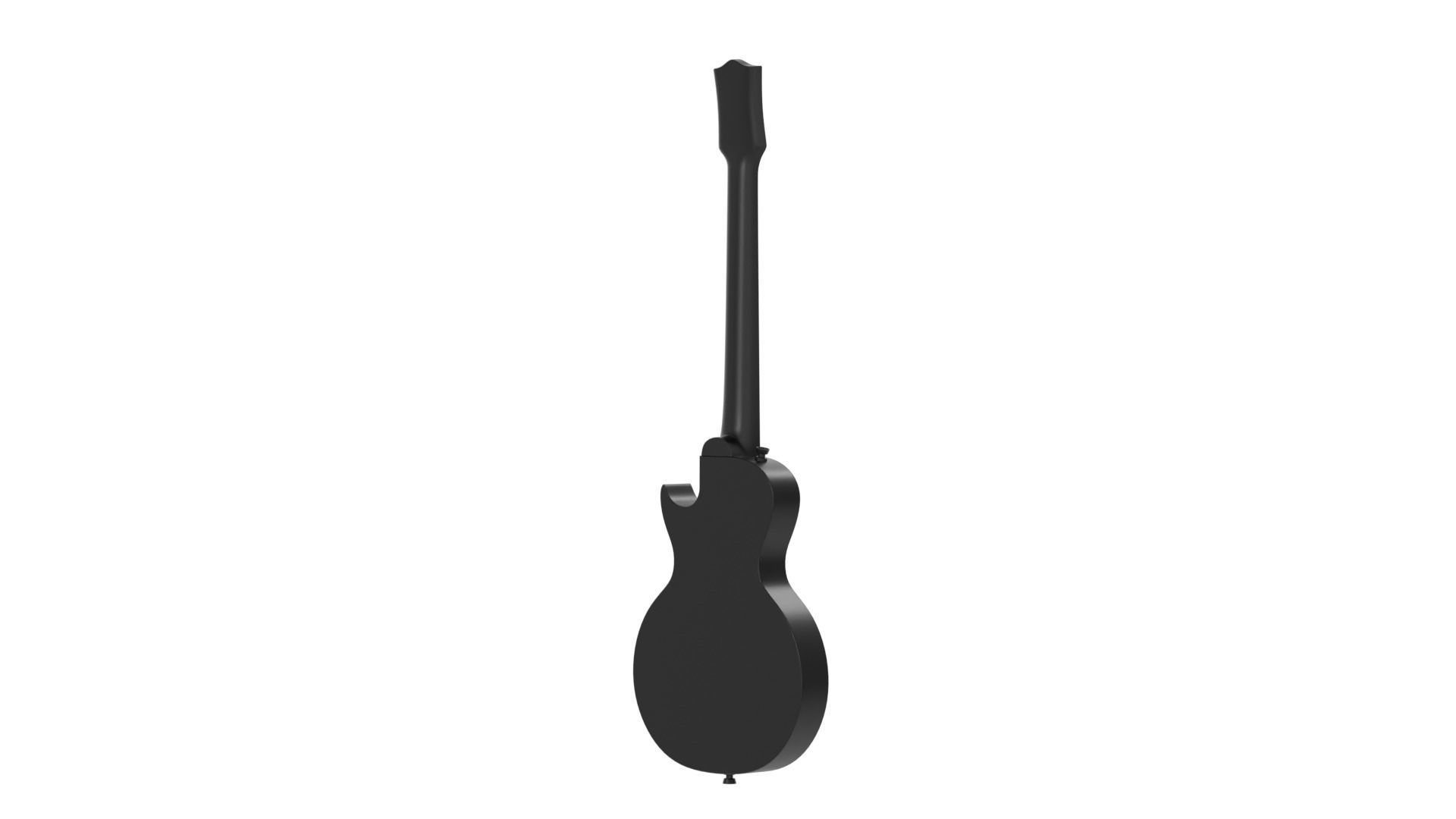 Guitar Controller Lespaul 3D model_6