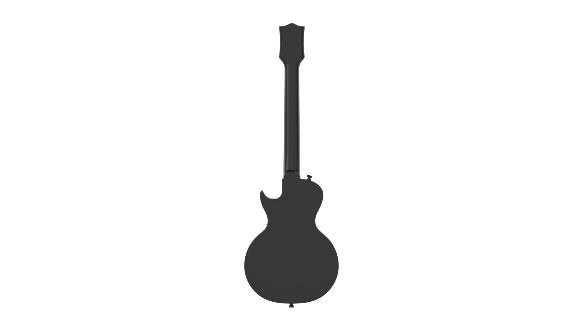 Guitar Controller Lespaul 3D model_5