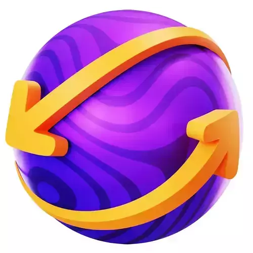 Refresh Network 3D Icon