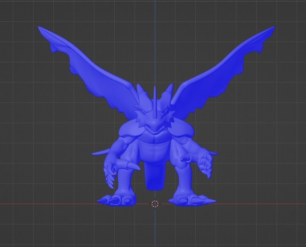 AeroVeedramon - Digimon 3D model_11