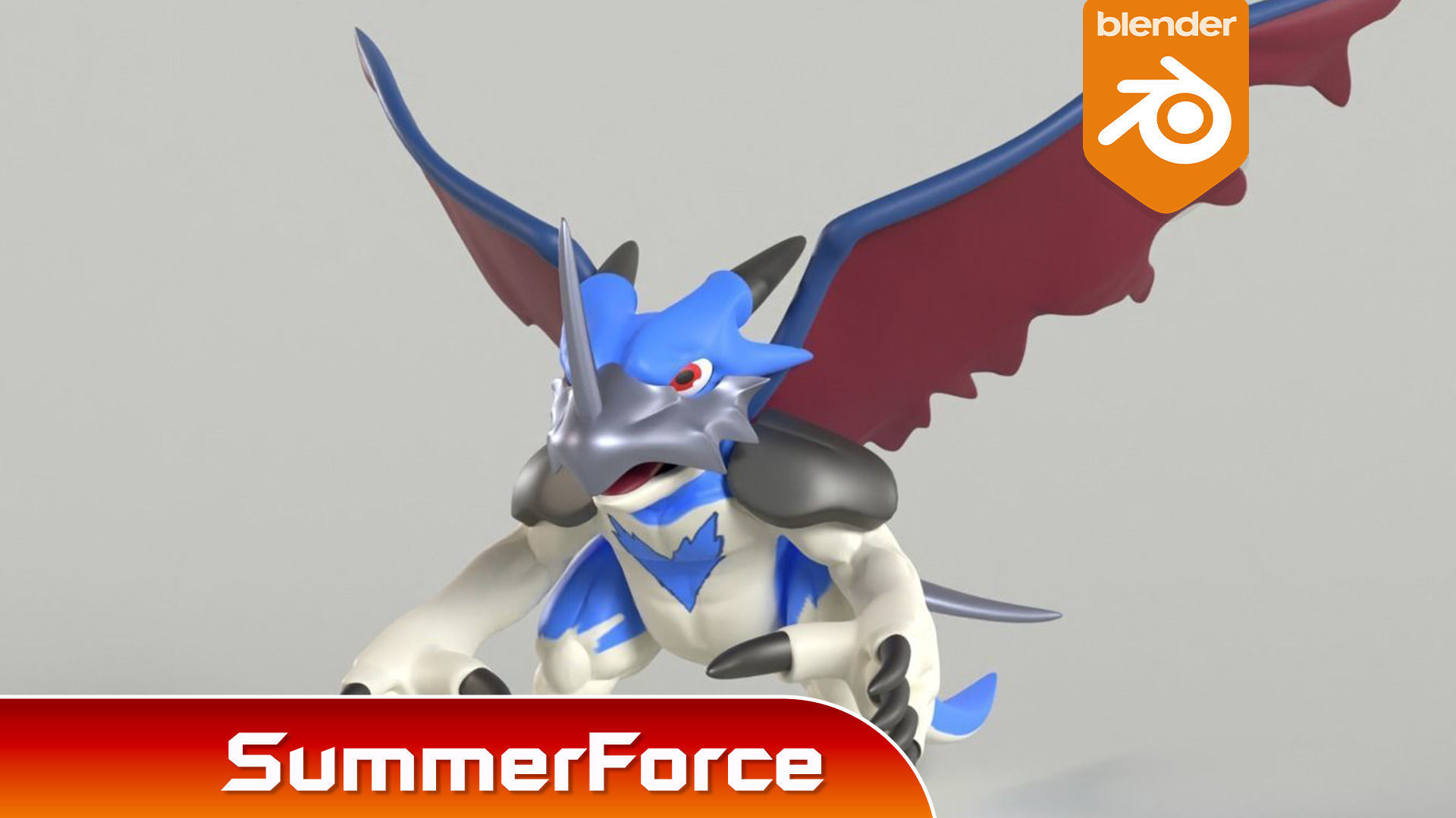 AeroVeedramon - Digimon 3D model_1