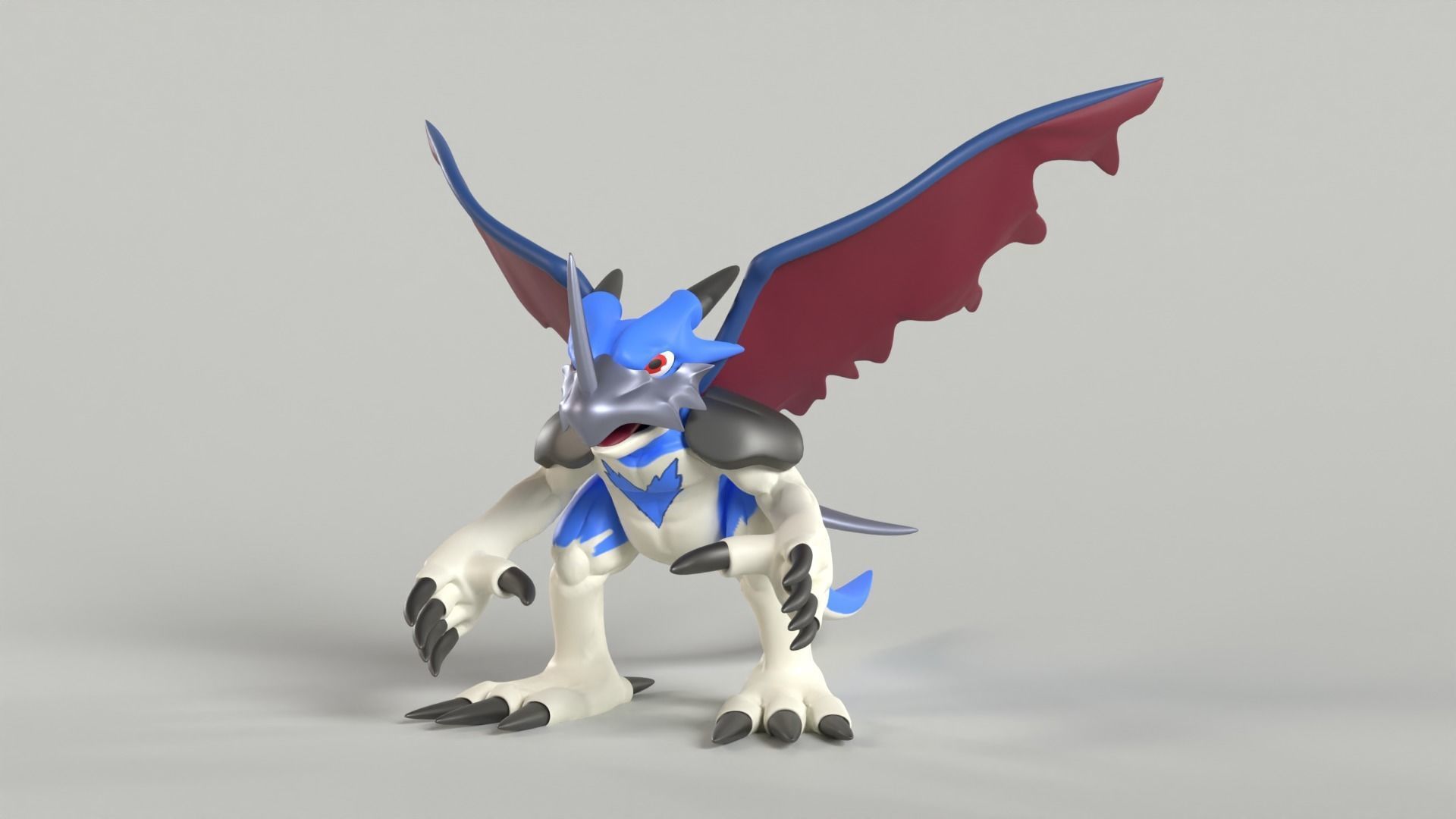 AeroVeedramon - Digimon 3D model_2