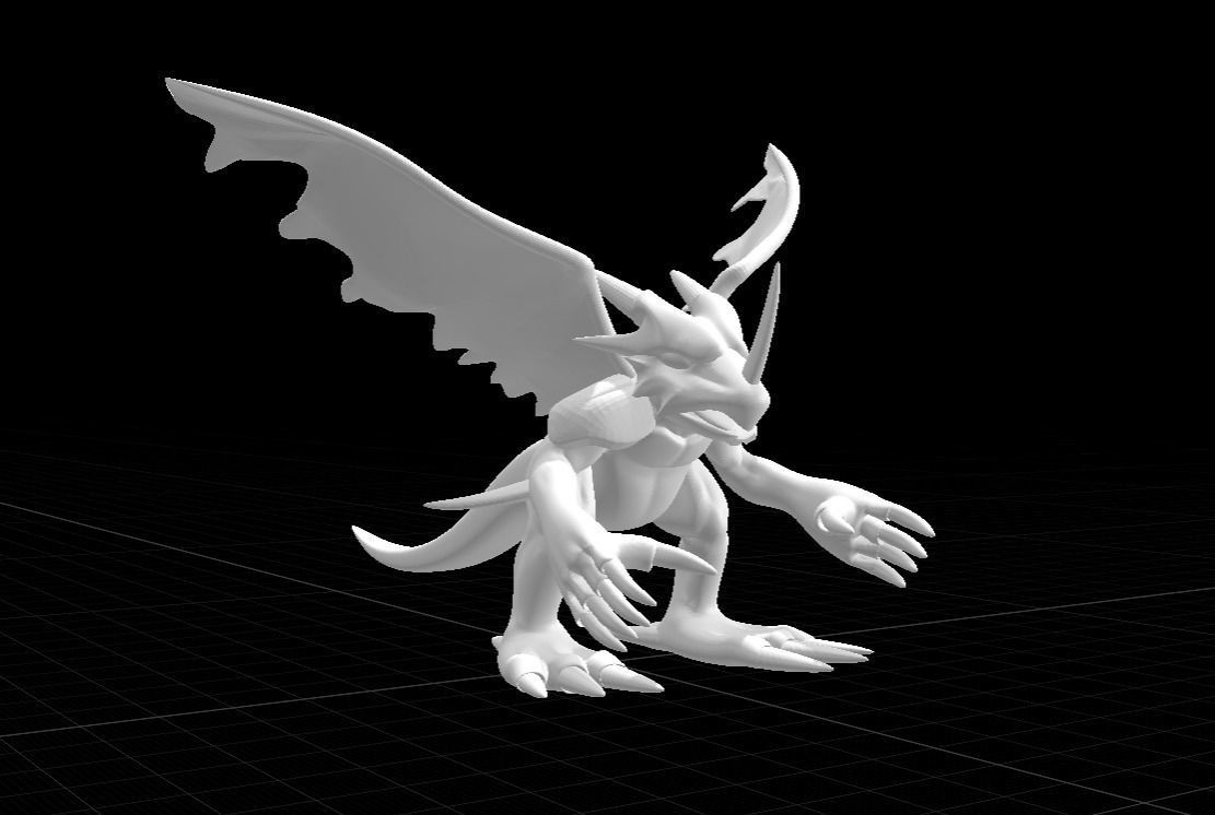 AeroVeedramon - Digimon 3D model_13