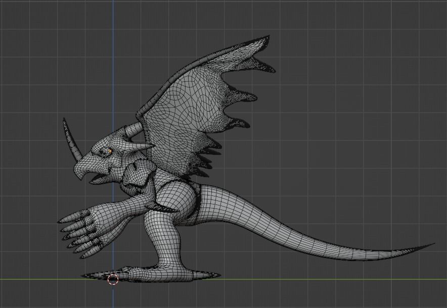 AeroVeedramon - Digimon 3D model_8