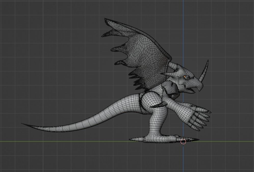 AeroVeedramon - Digimon 3D model_10