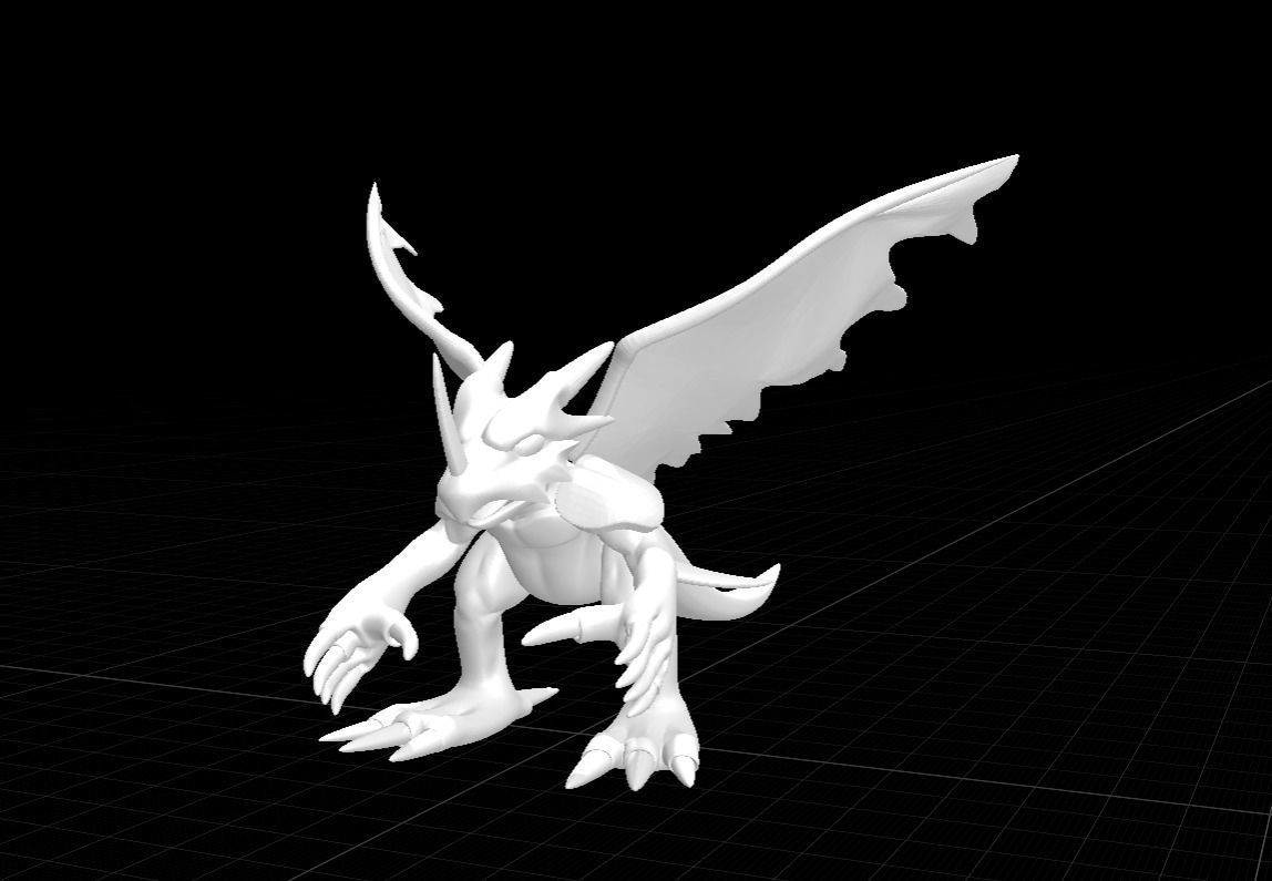 AeroVeedramon - Digimon 3D model_12