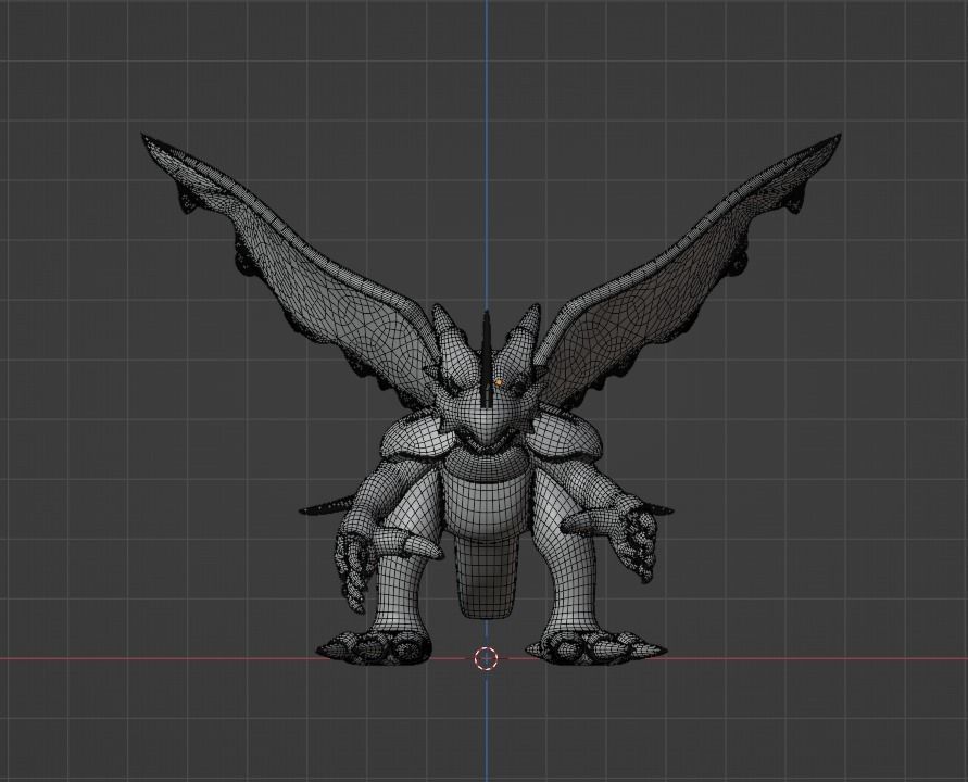AeroVeedramon - Digimon 3D model_7