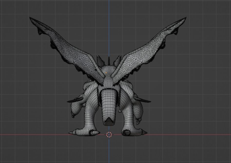AeroVeedramon - Digimon 3D model_9