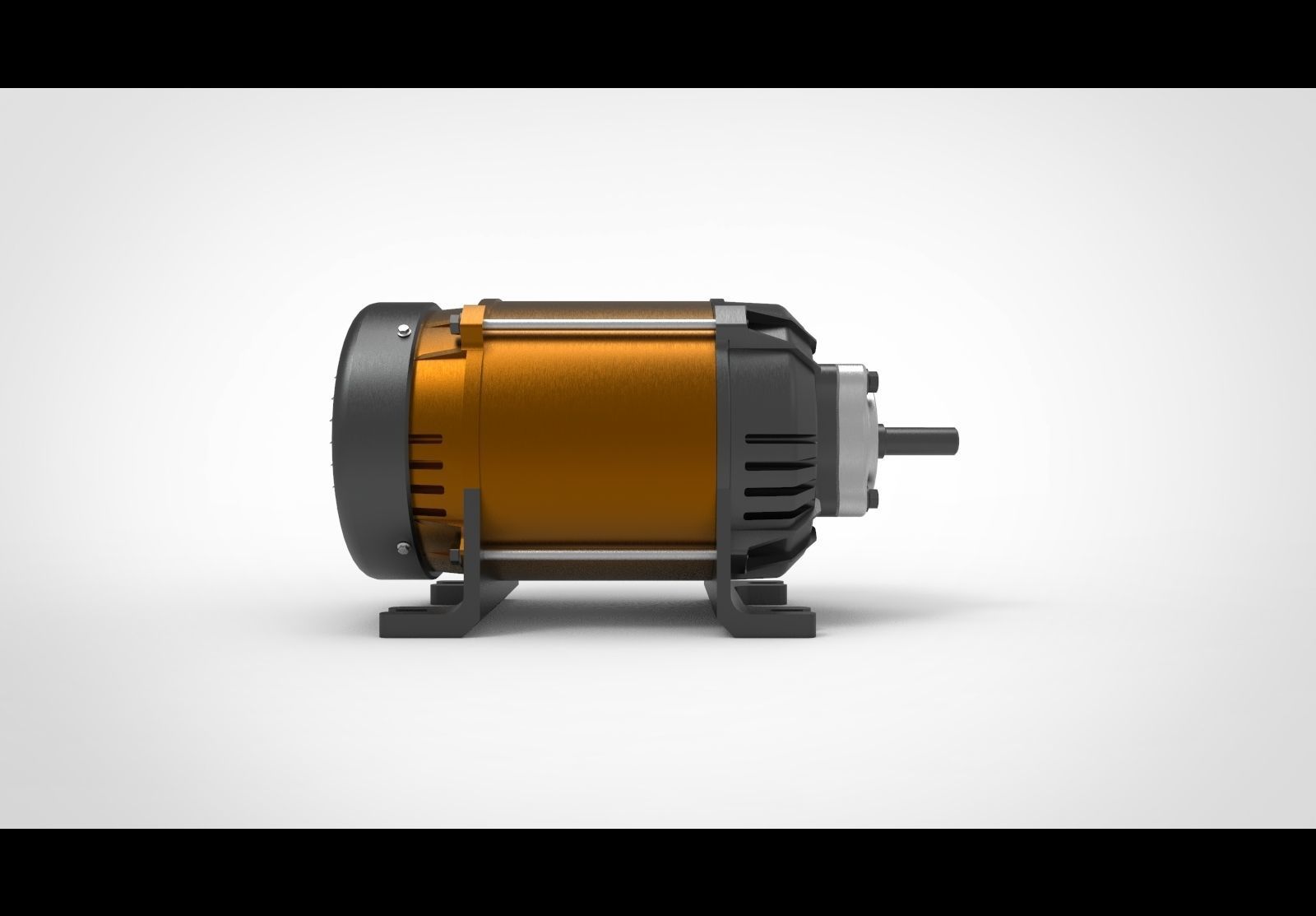 AC Electrical Motor 3D model_3