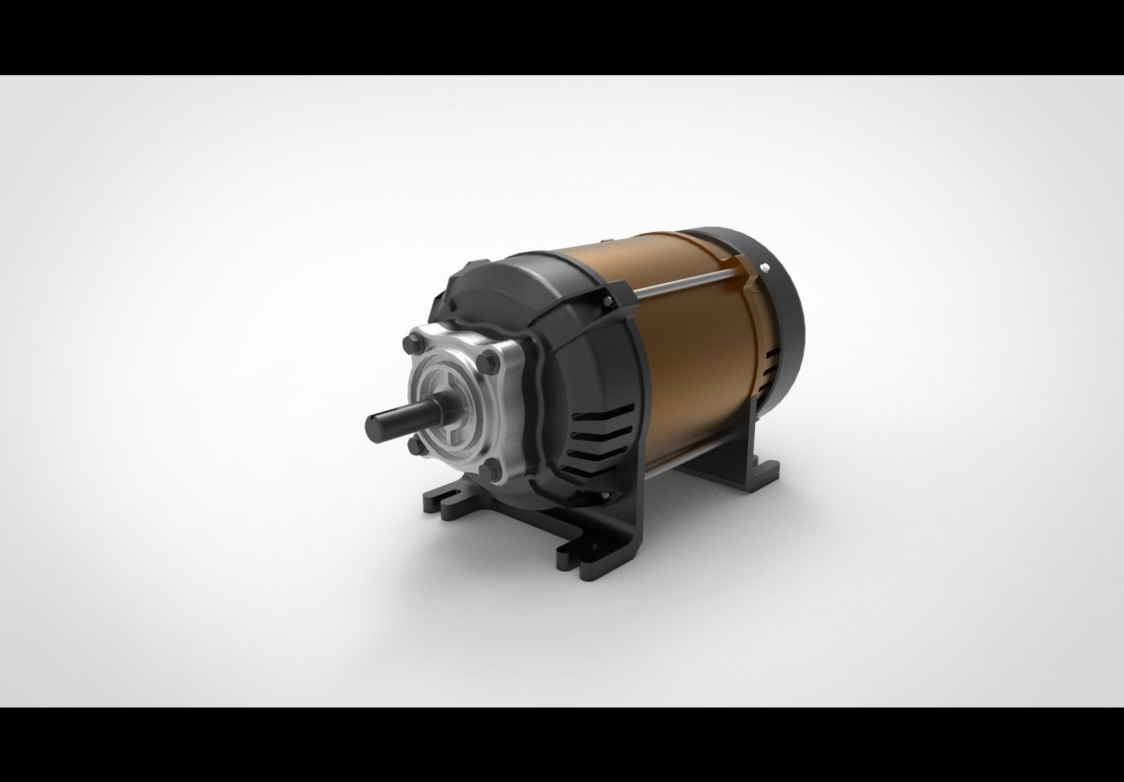 AC Electrical Motor 3D model_2