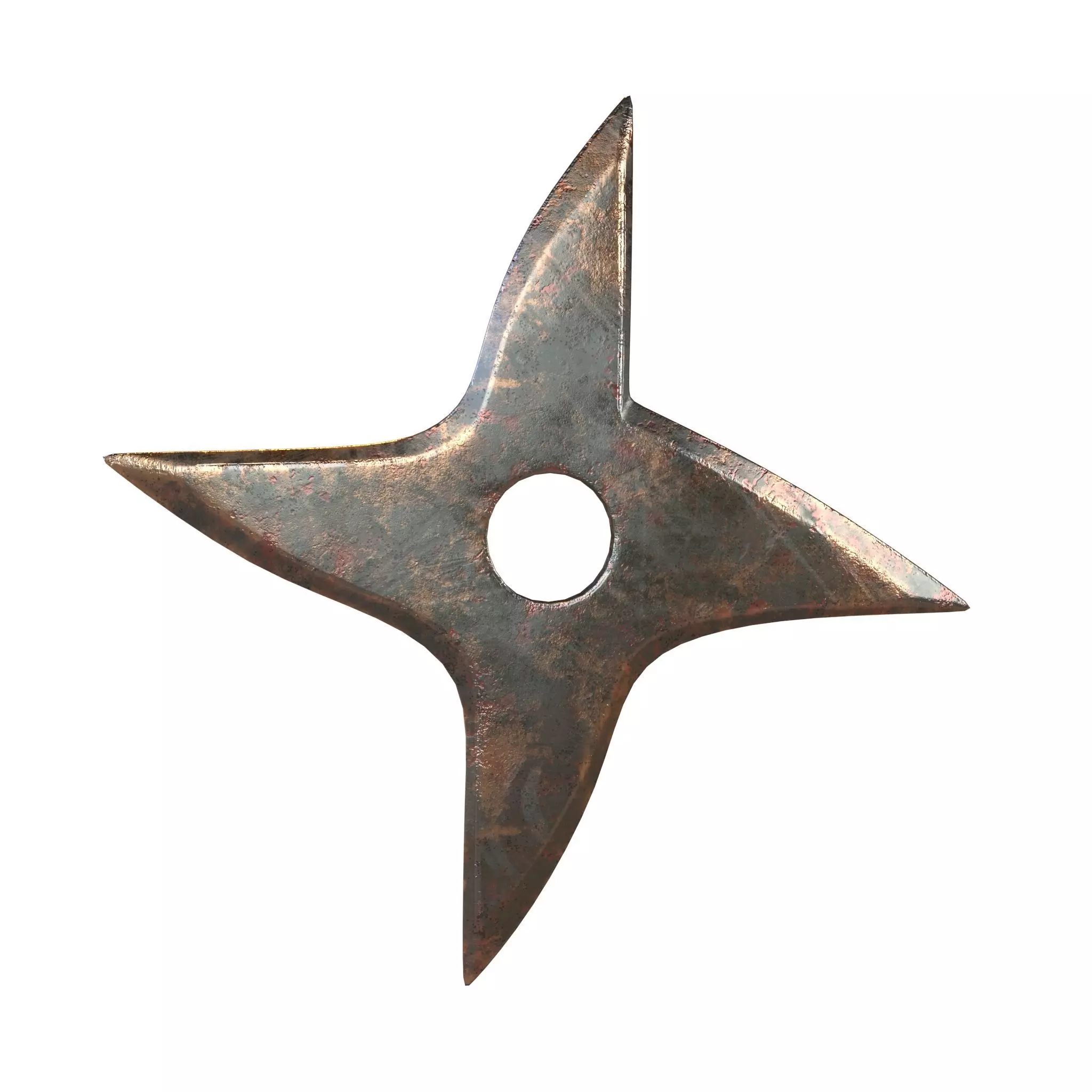 Shuriken v4 003 Low-poly 3D model_0
