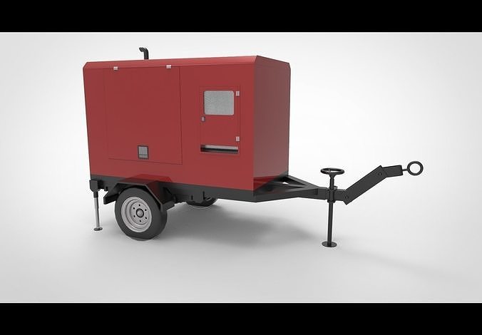 Portable Generator A 3D model