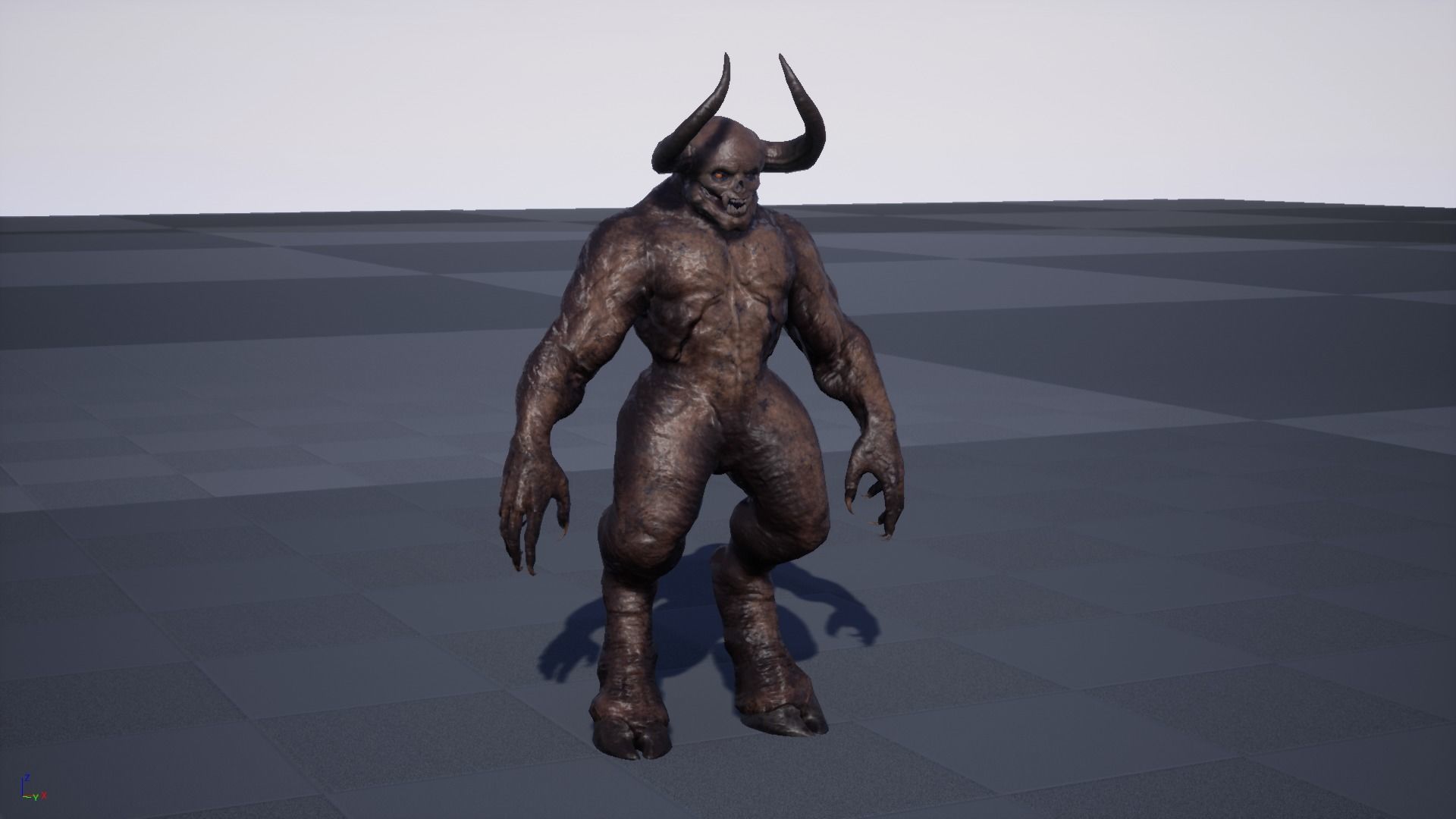 Big Demon1 Low-poly 3D model_24