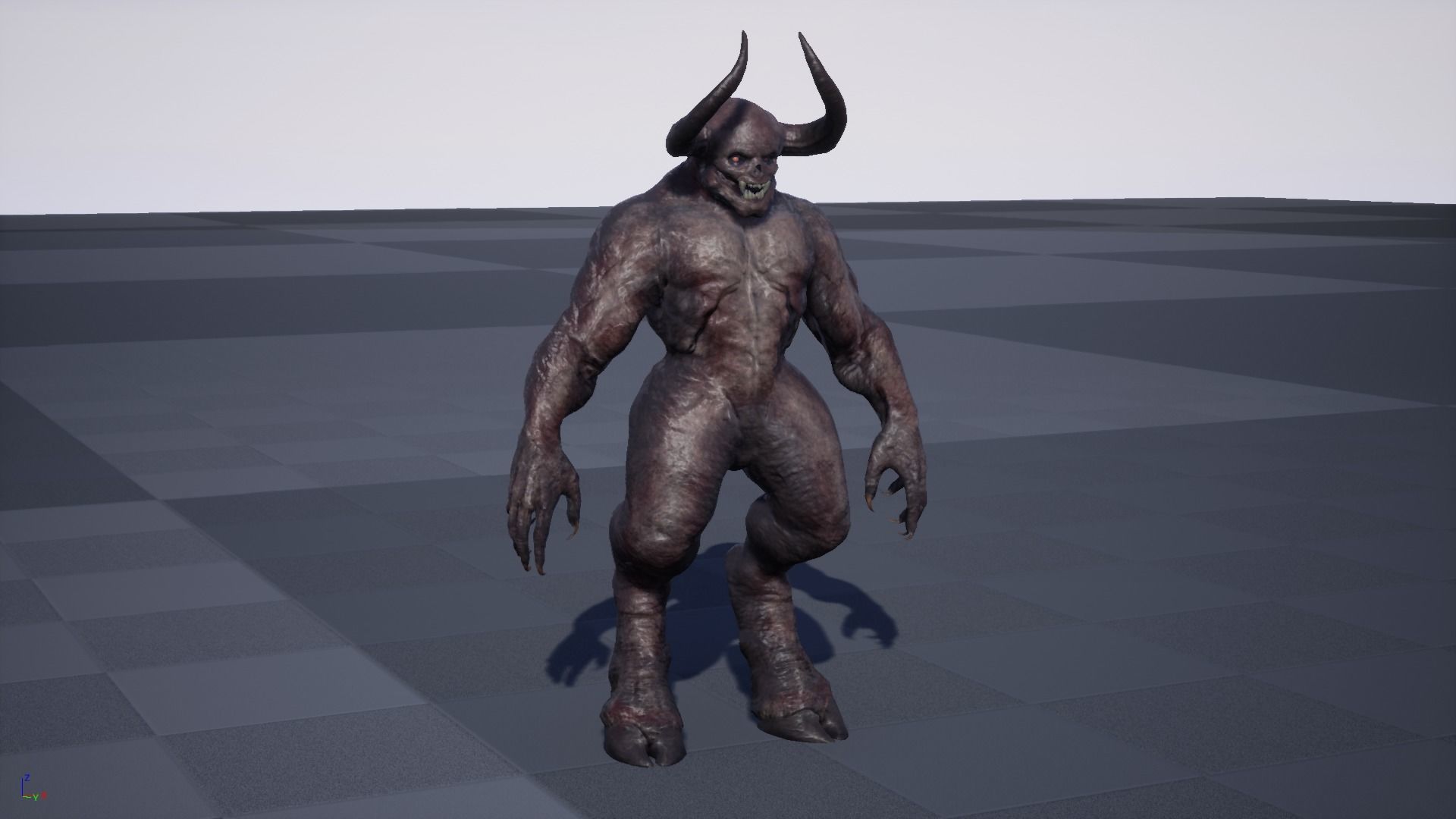 Big Demon1 Low-poly 3D model_27