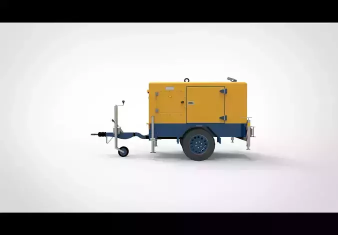 Portable Generator C 3D model