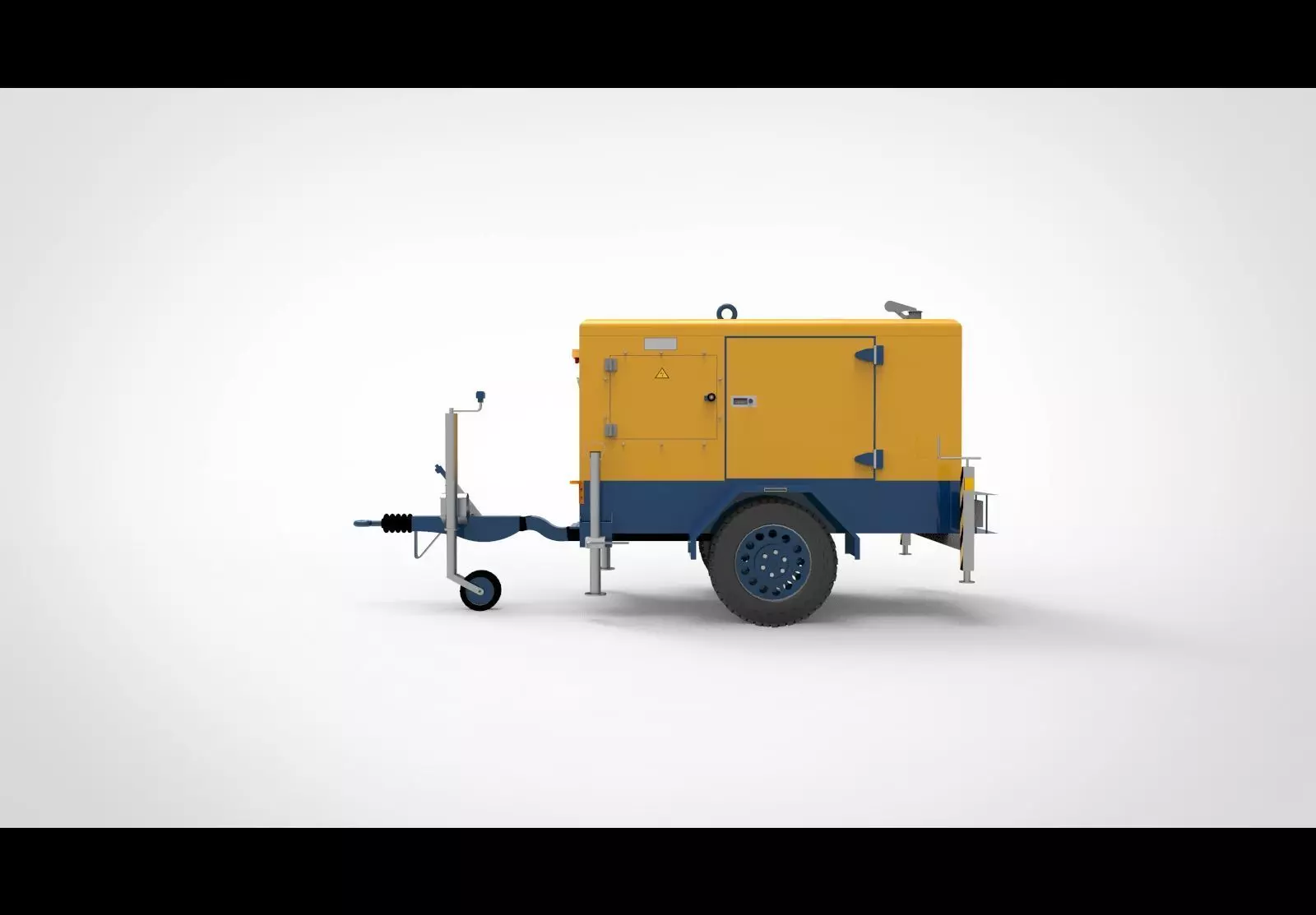 Portable Generator C 3D model_0