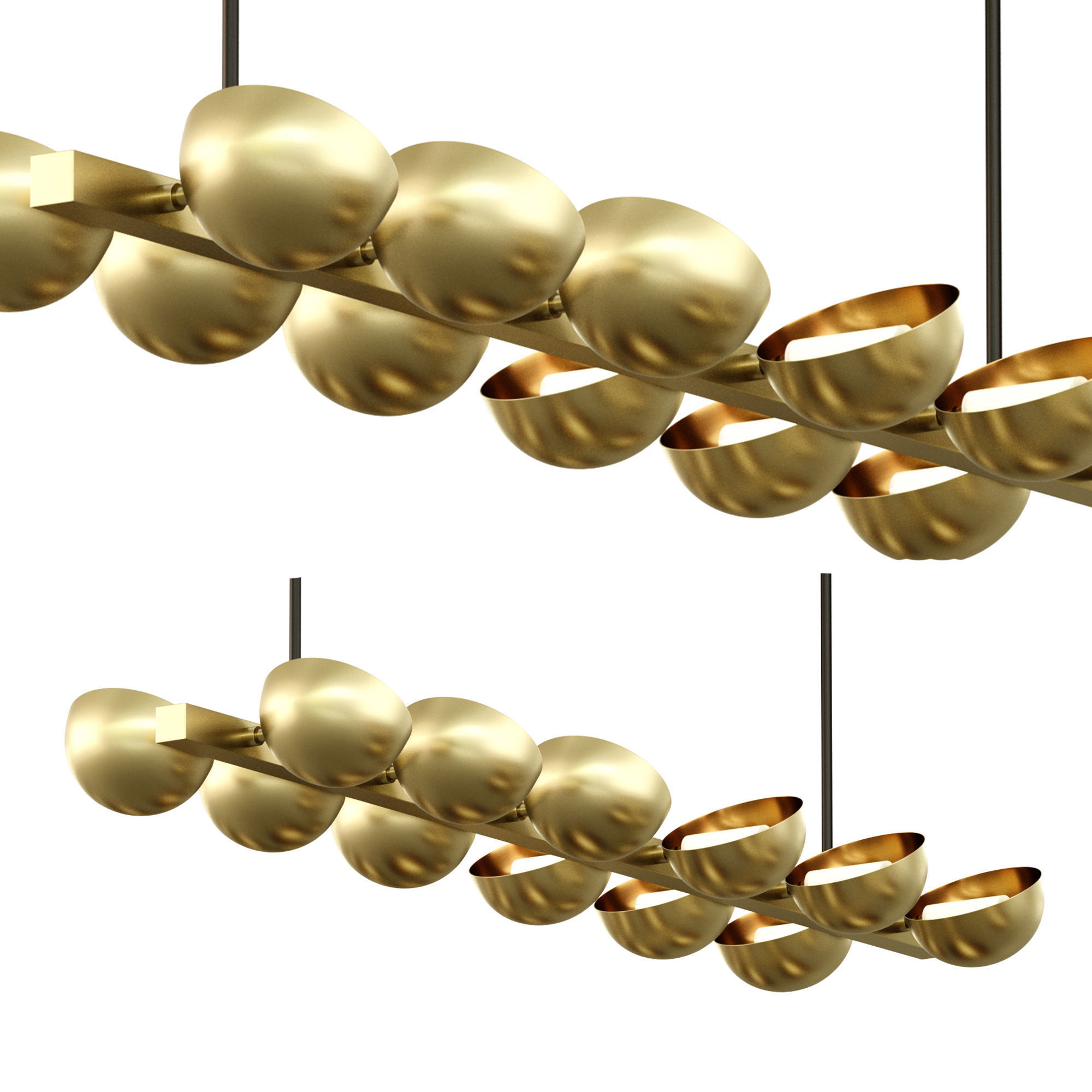 Avion Chandelier 3D model_5