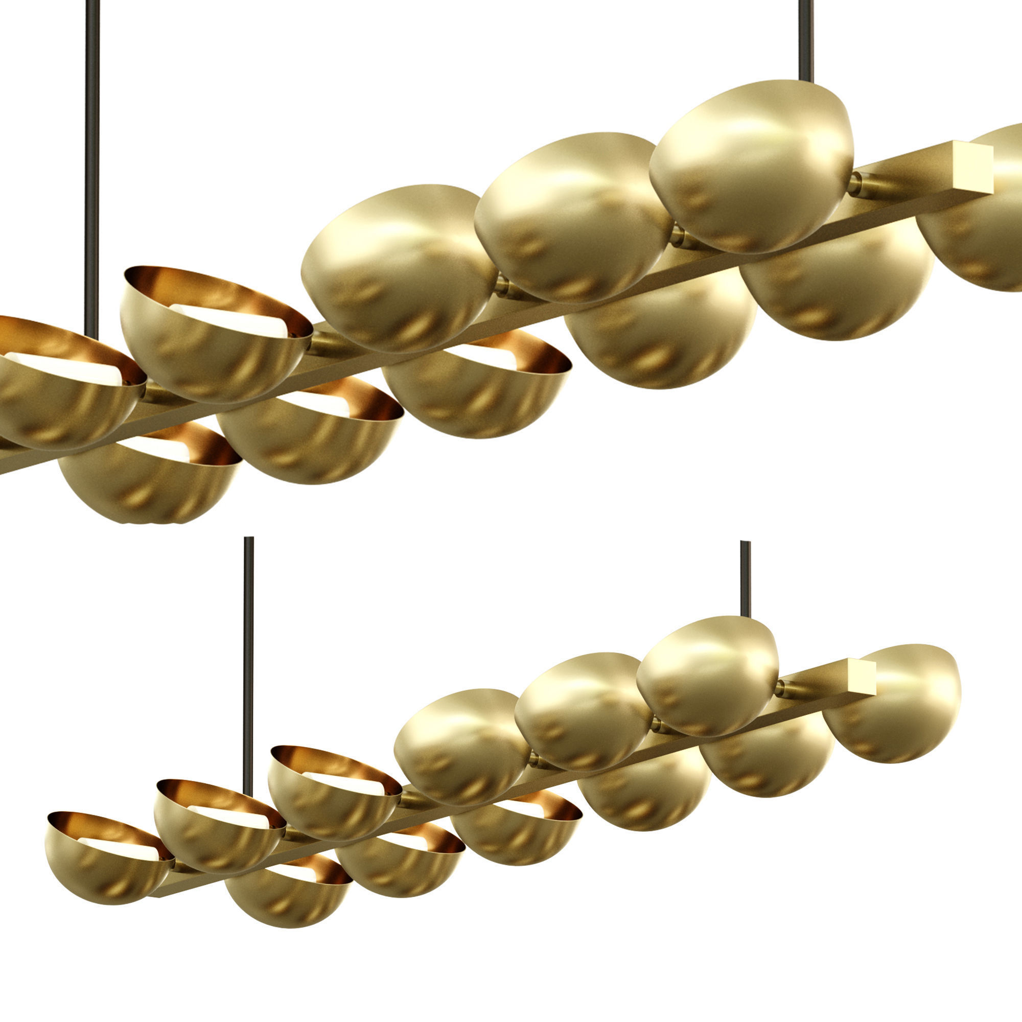 Avion Chandelier 3D model_4