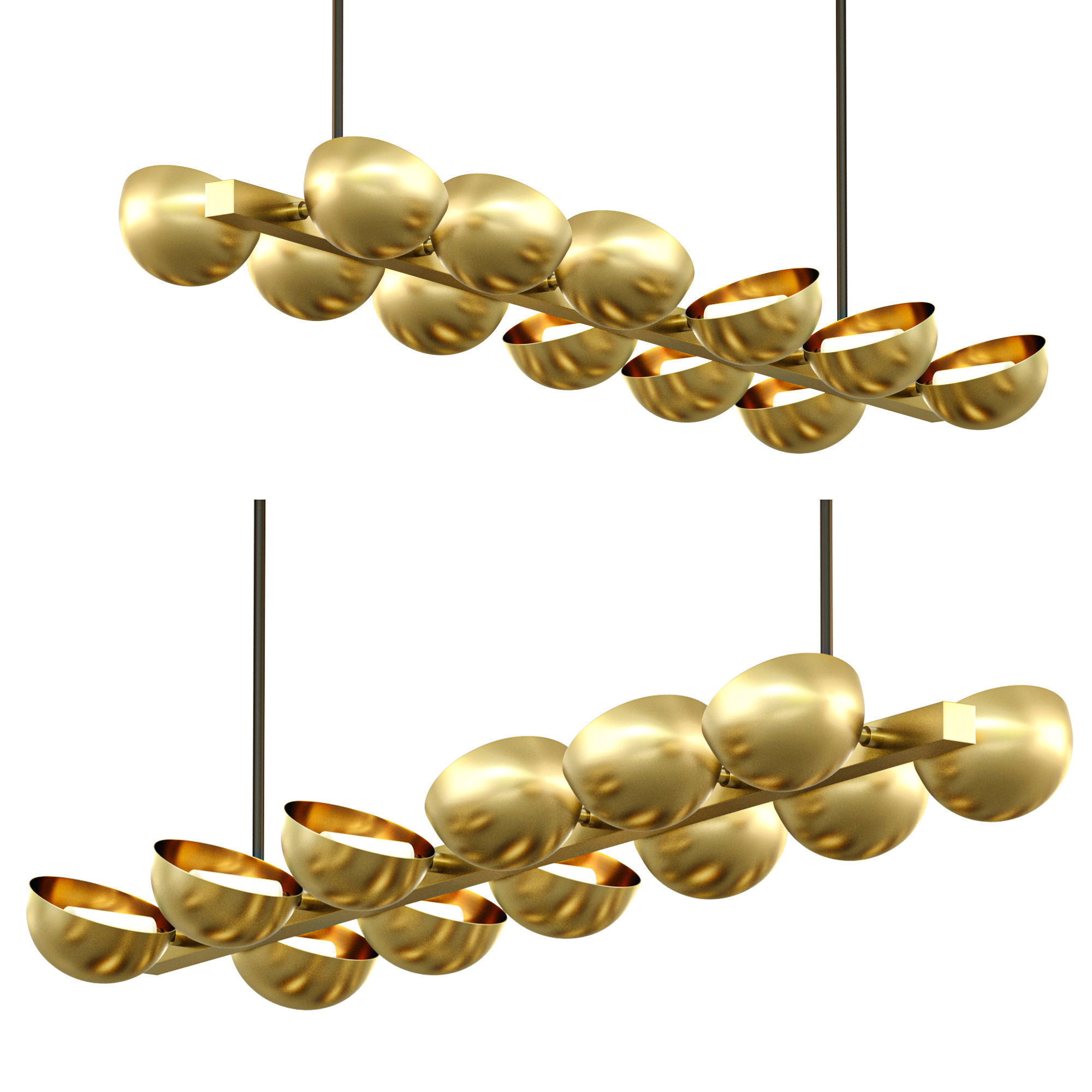 Avion Chandelier 3D model_1