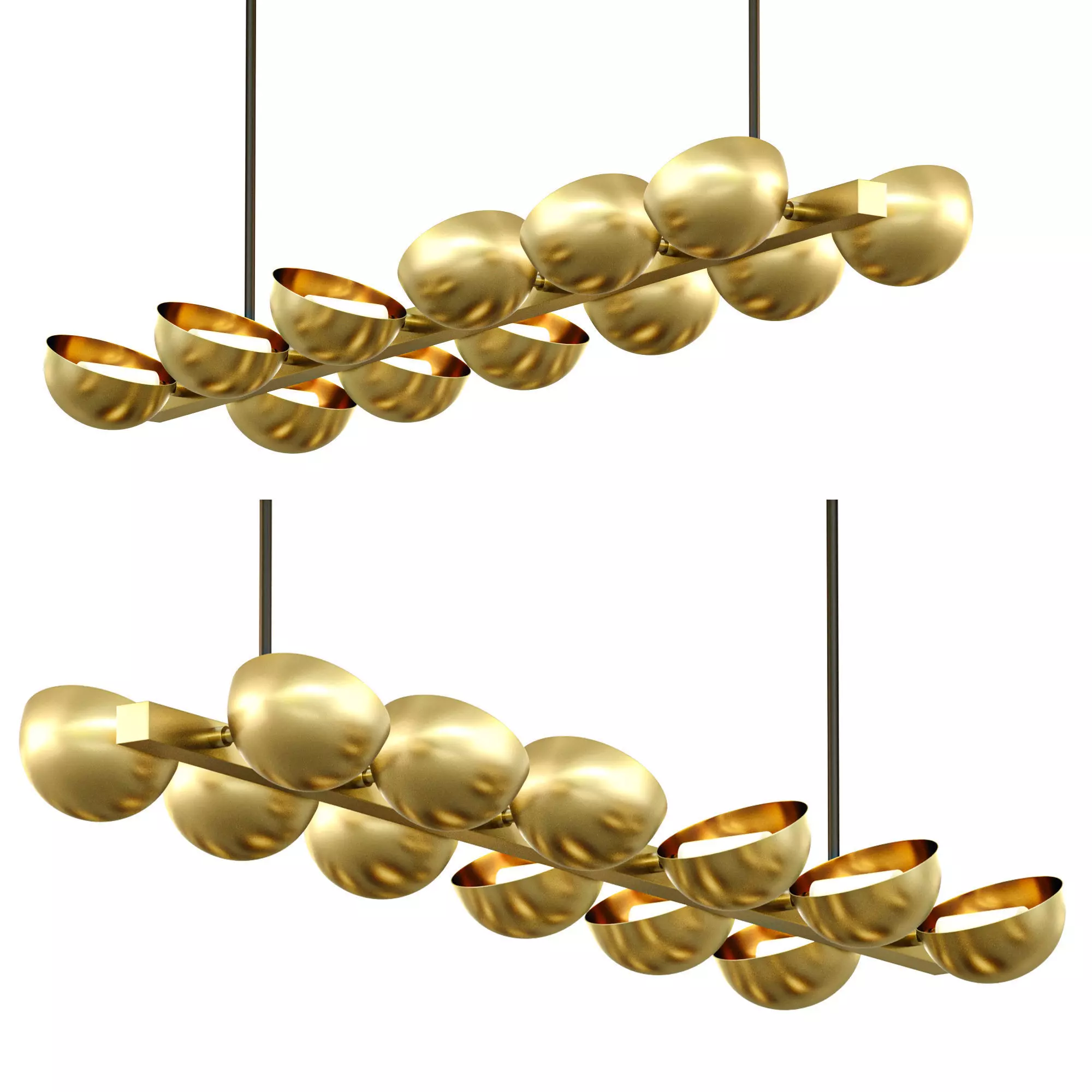 Avion Chandelier 3D model_0