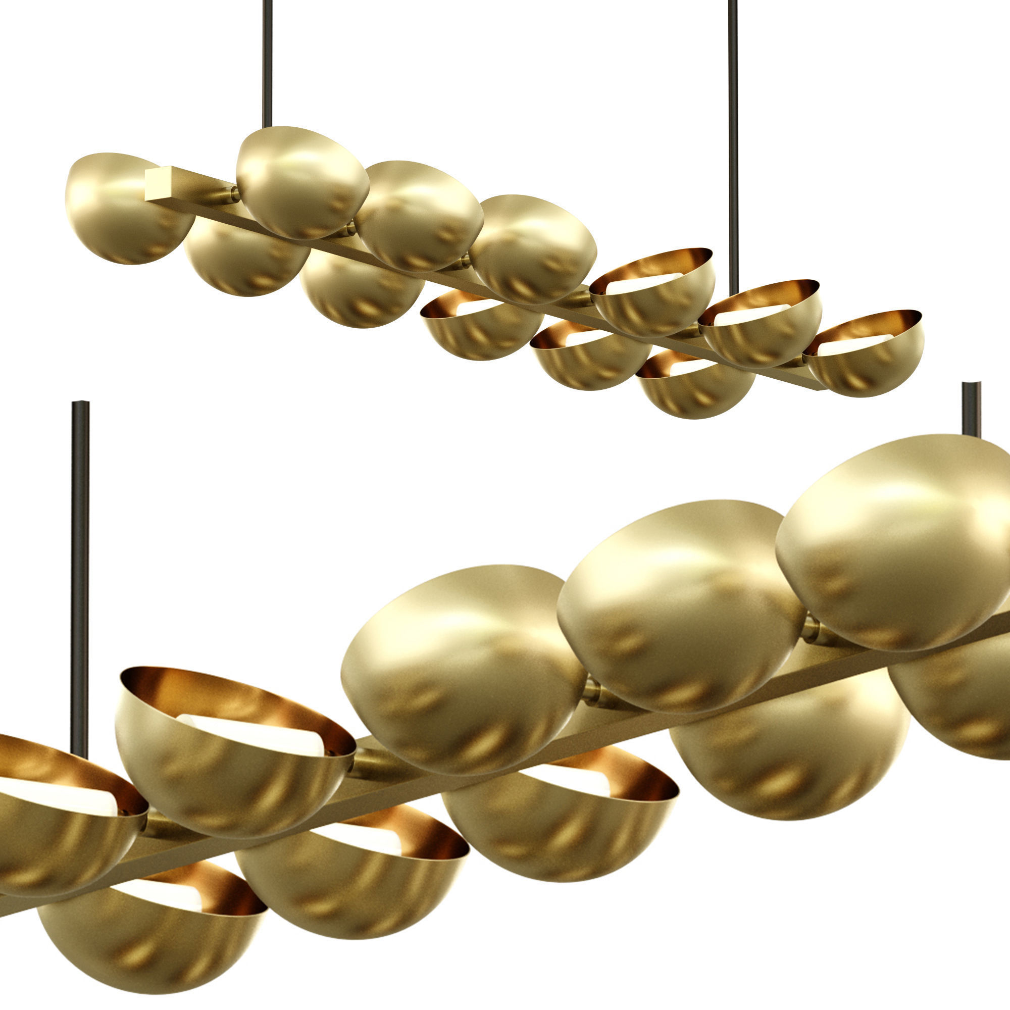 Avion Chandelier 3D model_3