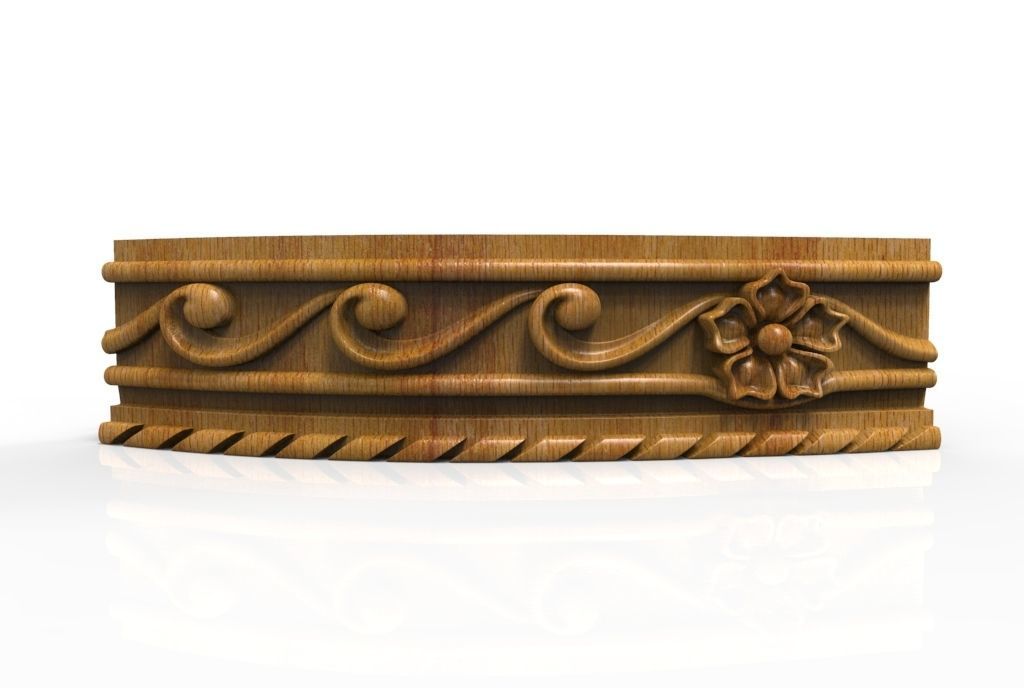 console - mirror frame 01 3D model_16