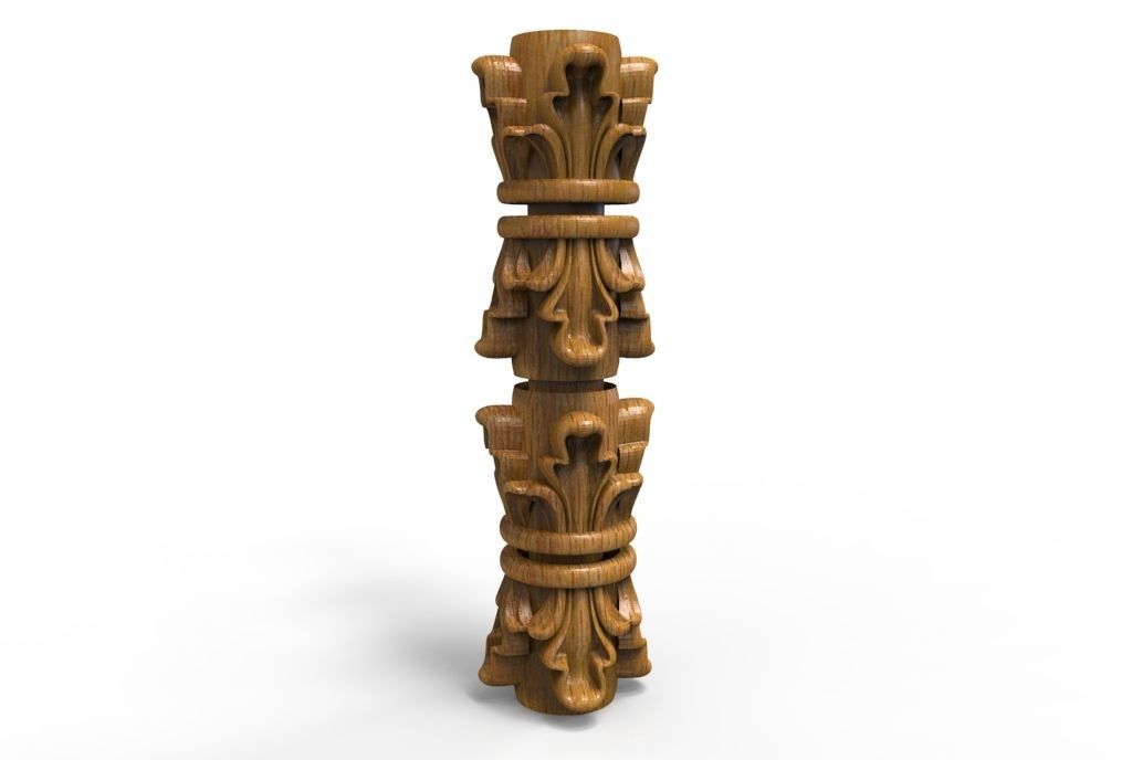 console - mirror frame 01 3D model_15