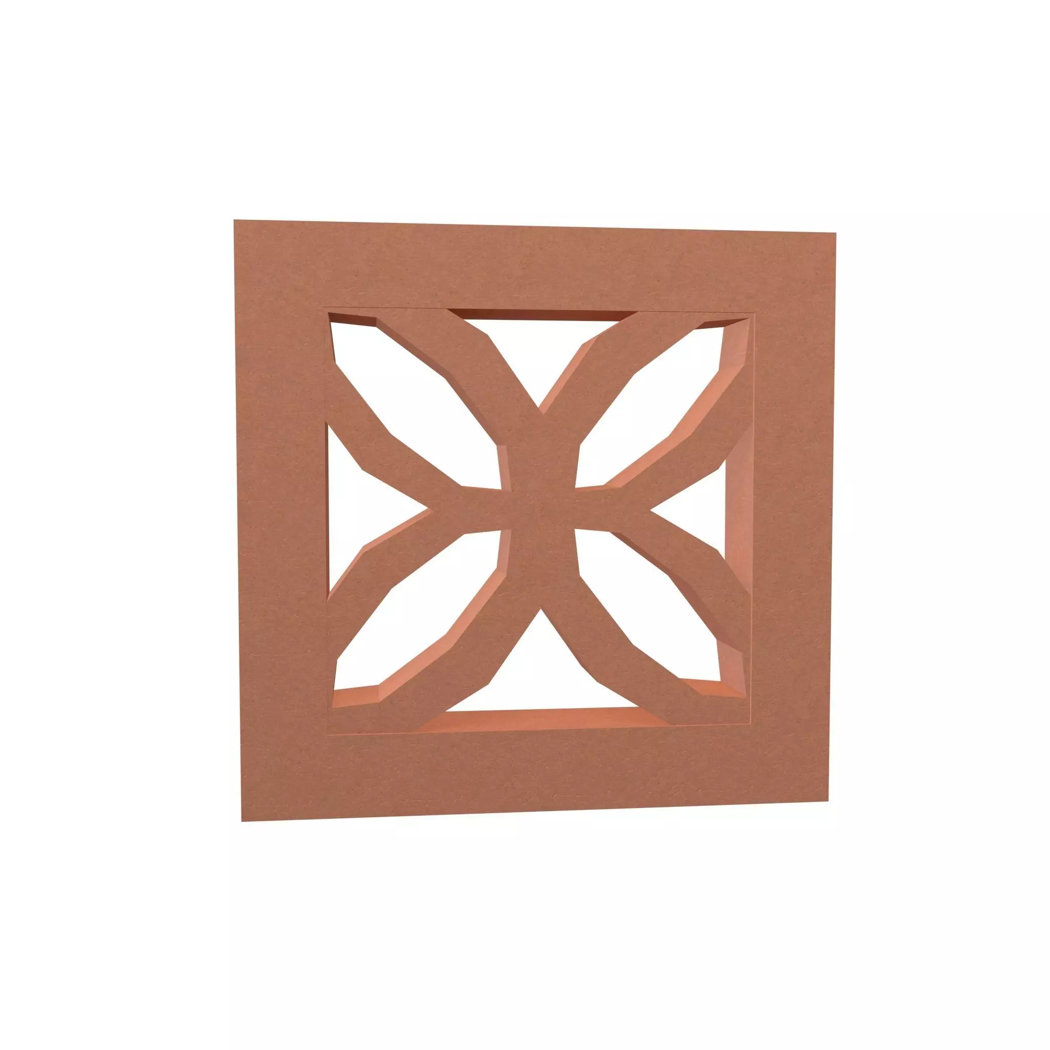 Breeze Block V2 003 Low-poly 3D model