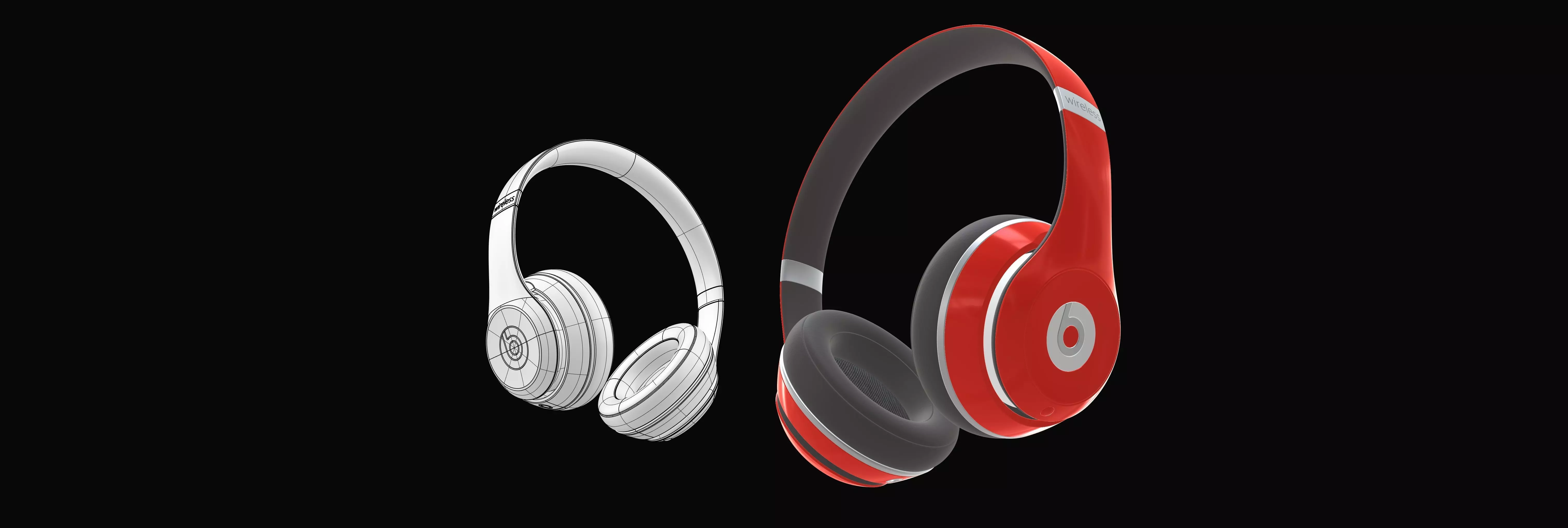 Beats Earphone headphone 3D model