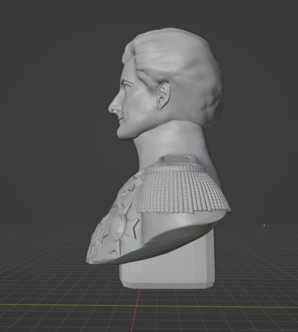 Carl von Clausewitz 3D print model_3